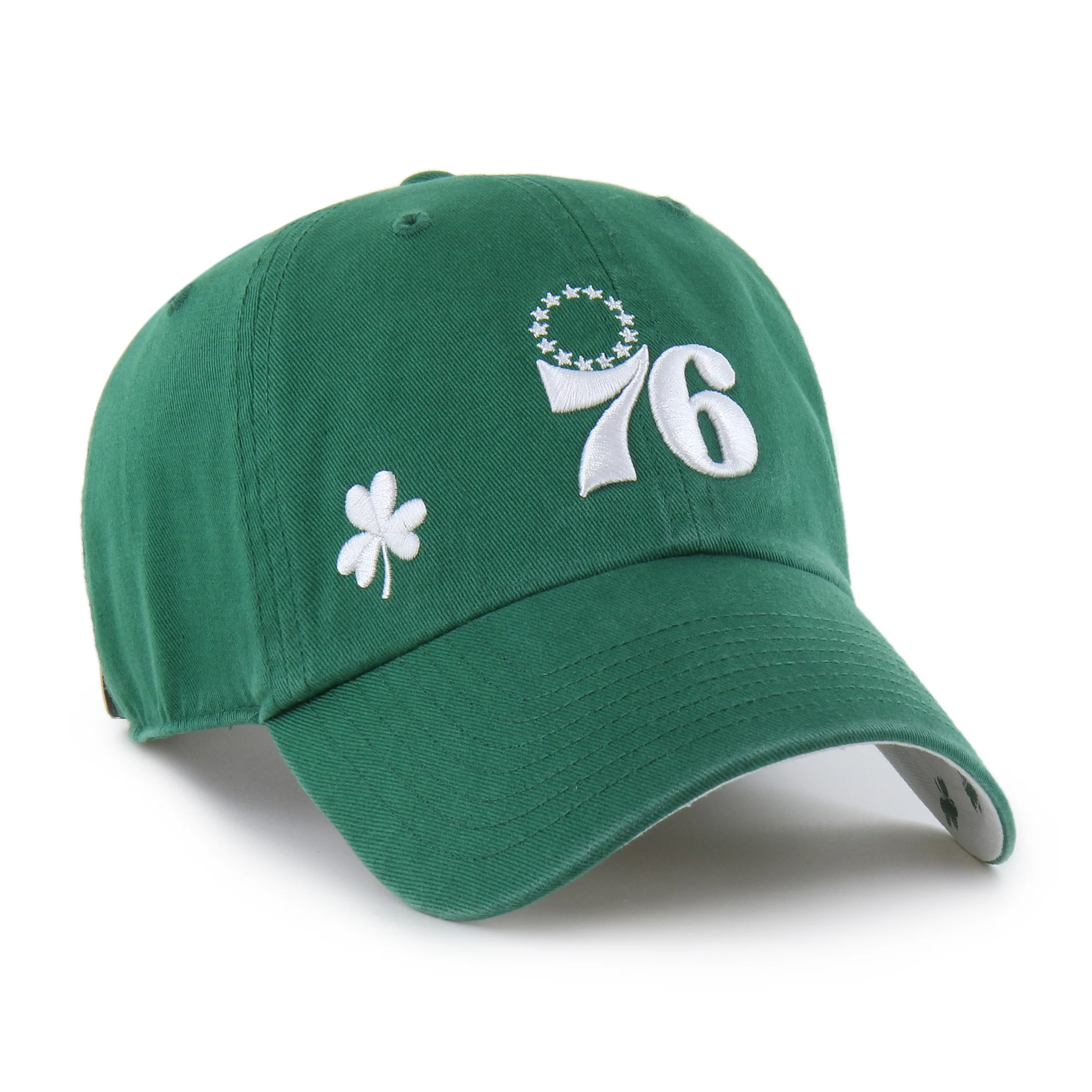 PHILADELPHIA 76ERS SHAMROCK CONFETTI ICON '47 CLEAN UP