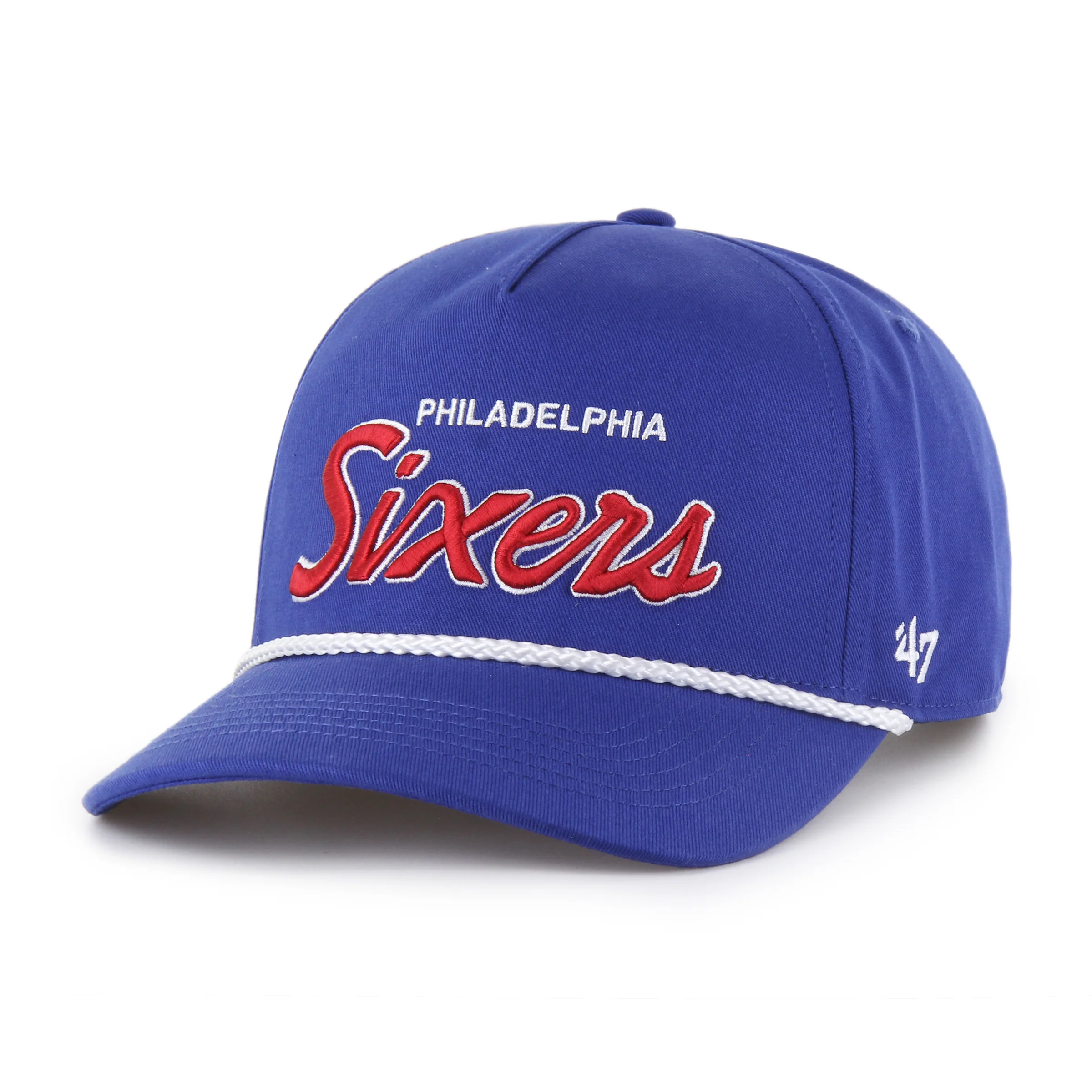 PHILADELPHIA 76ERS TYRRELL WINSTON CROSSTOWN SCRIPT '47 HITCH - Image 3