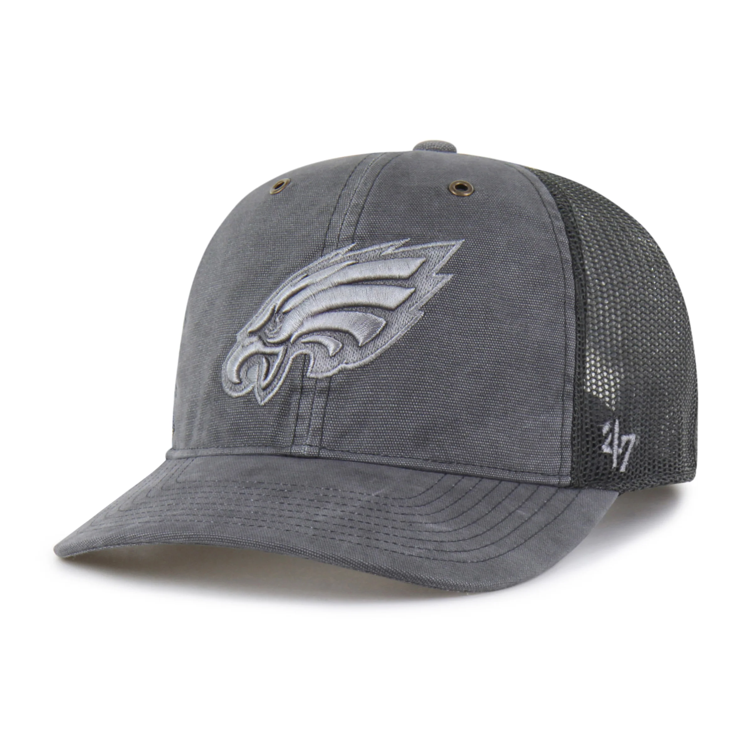 PHILADELPHIA EAGLES CARHARTT DYED '47 TRUCKER RF RELAXED - Image 4