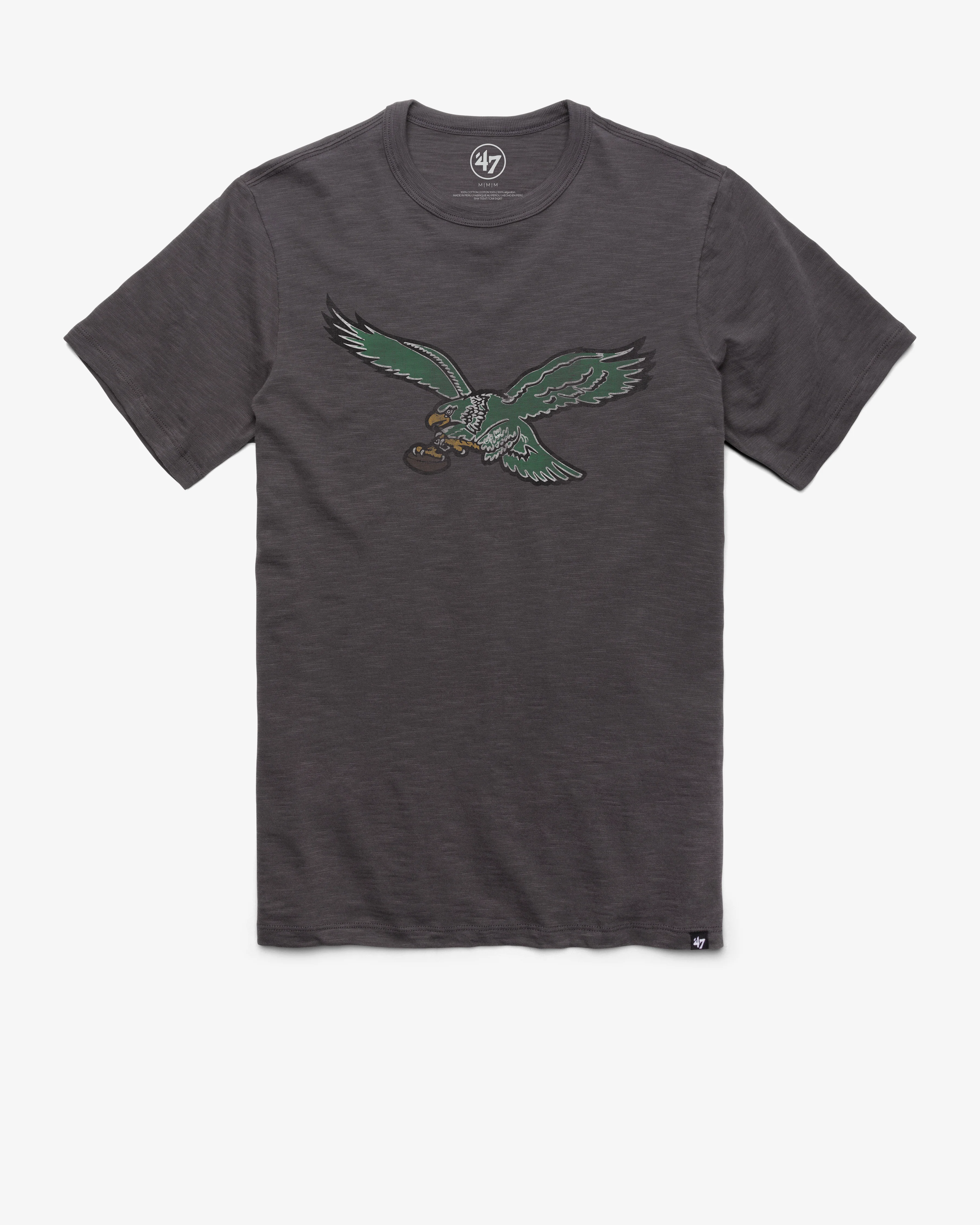 PHILADELPHIA EAGLES HISTORIC GRIT VINTAGE '47 SCRUM TEE