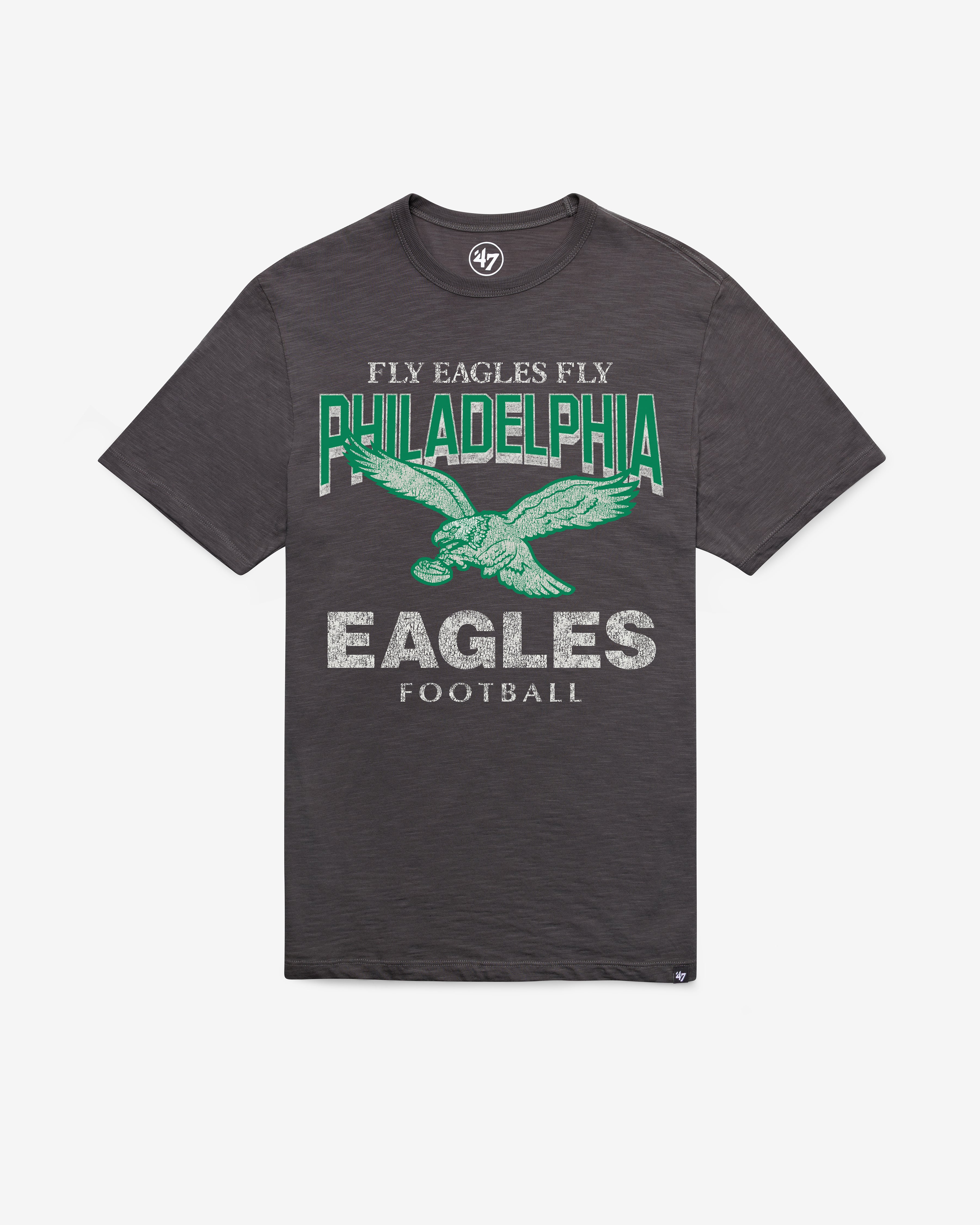 PHILADELPHIA EAGLES HISTORIC HEAD ON '47 SCRUM TEE
