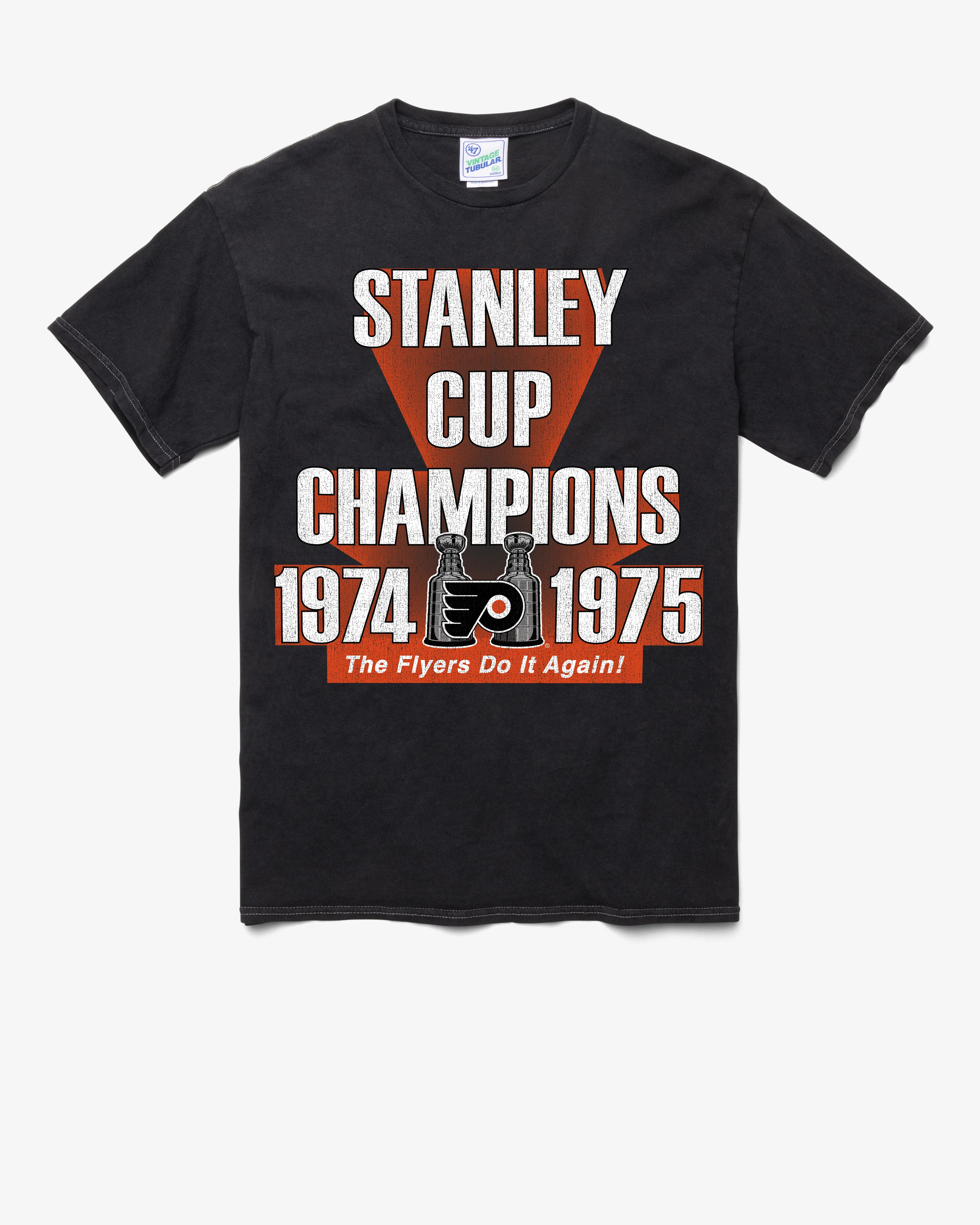 PHILADELPHIA FLYERS VINTAGE STANLEY LOCKER VINTAGE '47 TUBULAR TEE