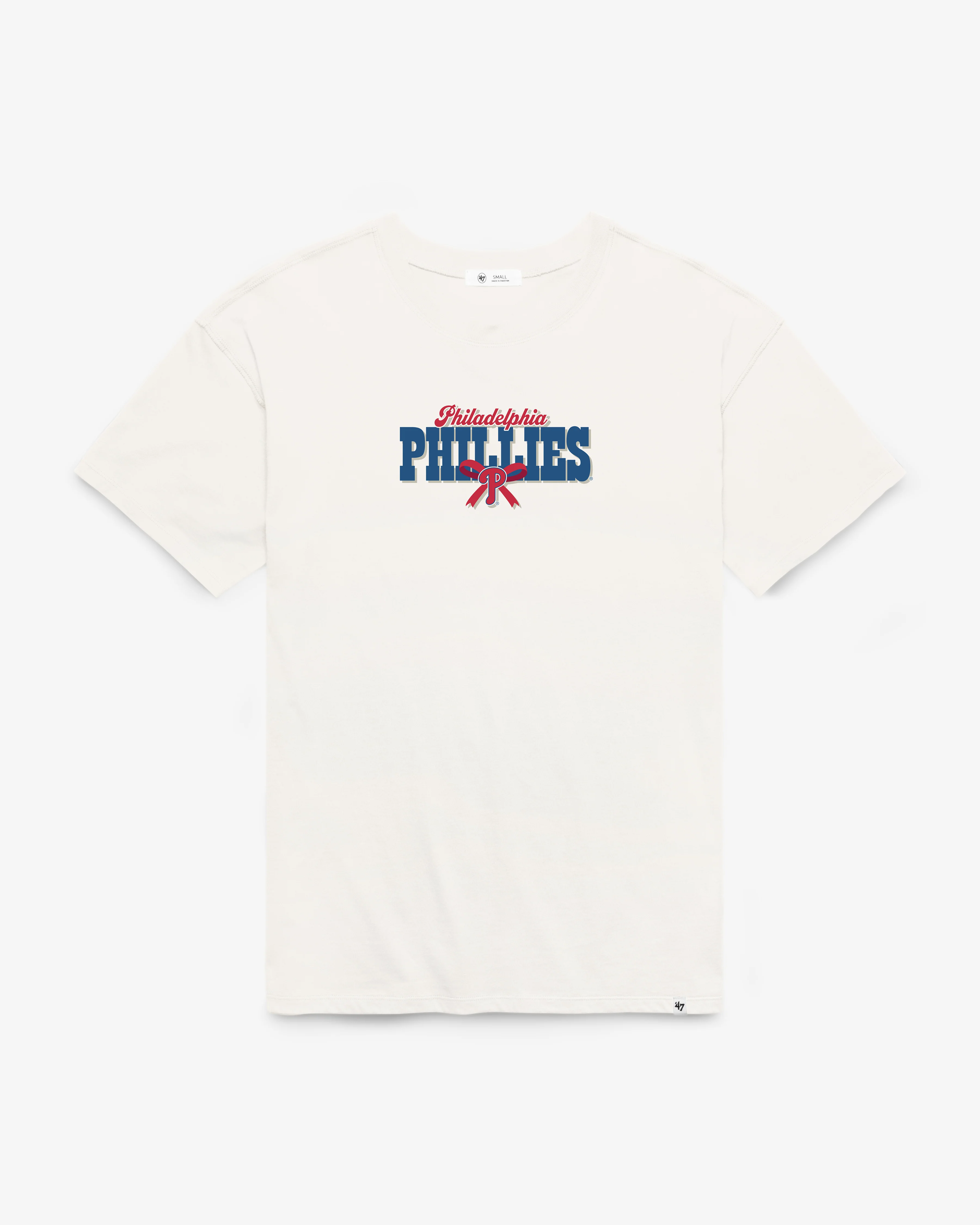 PHILADELPHIA PHILLIES BOW AND BANNER BACKER '47 SADIE TEE WOMENS - Image 2