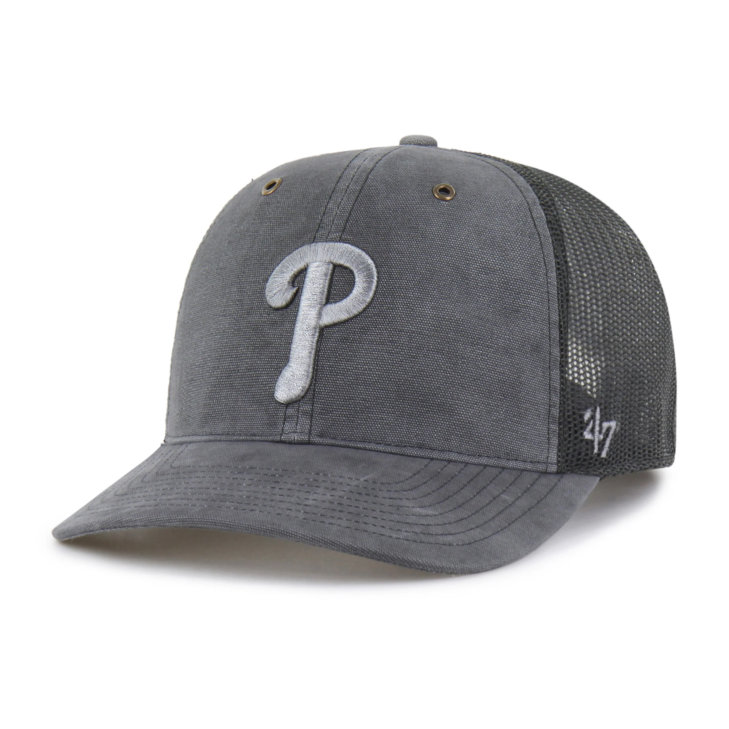 PHILADELPHIA PHILLIES CARHARTT DYED '47 TRUCKER RF RELAXED FIT - Image 4