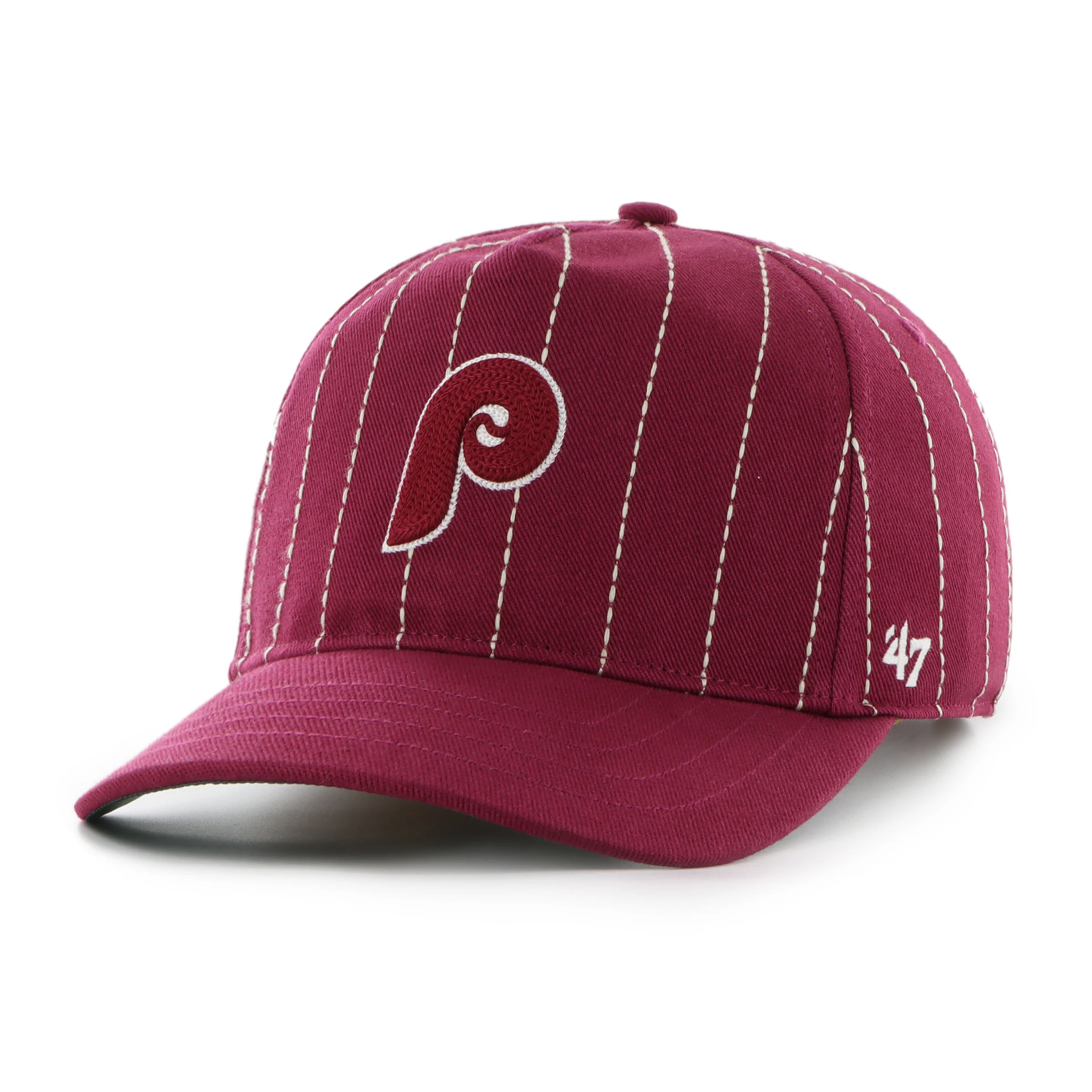 PHILADELPHIA PHILLIES COOPERSTOWN RAWLINGS PINSTRIPE '47 HITCH - Image 5