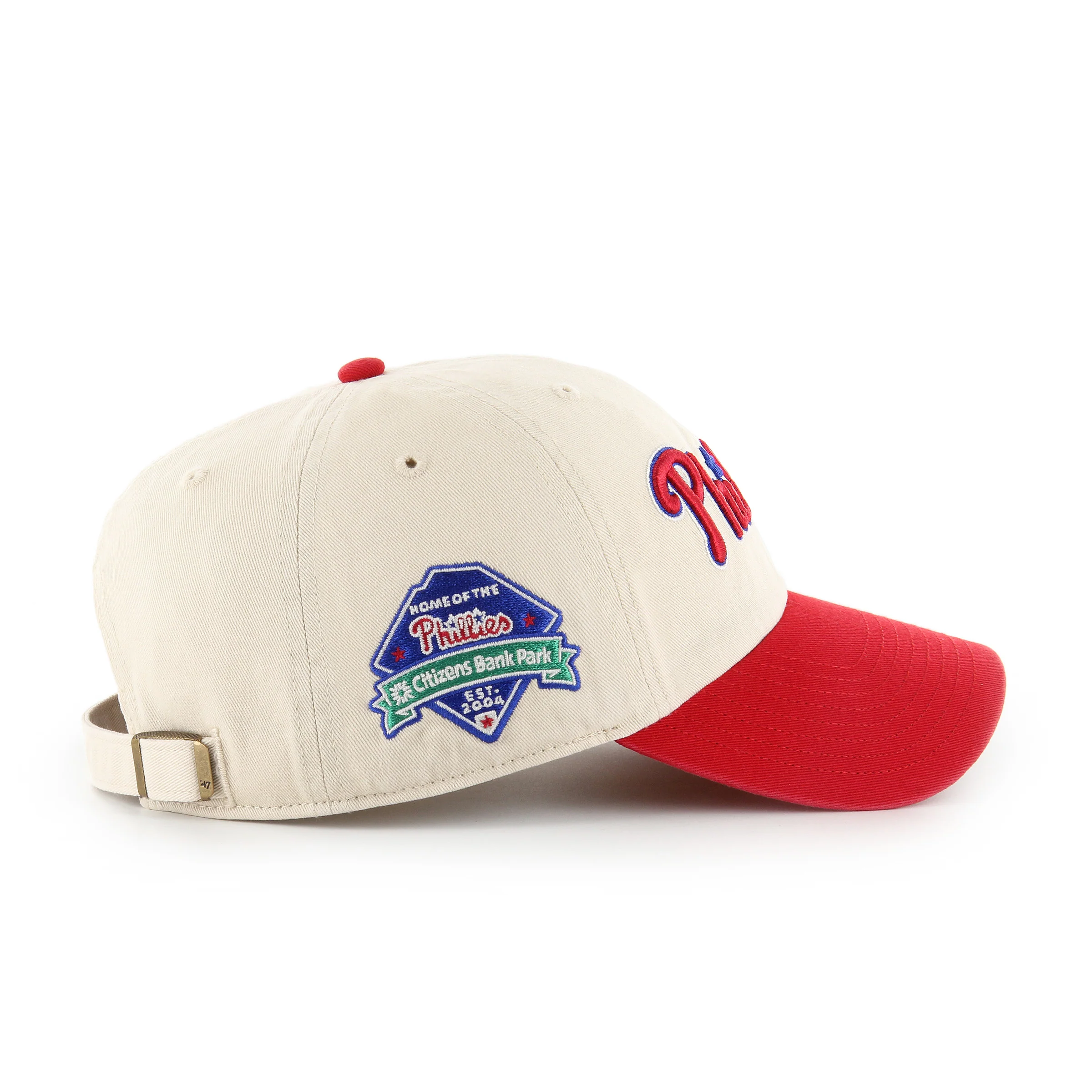 PHILADELPHIA PHILLIES COOPERSTOWN BALLPARK SCRIPT SHOT '47 CLEAN UP - Image 2