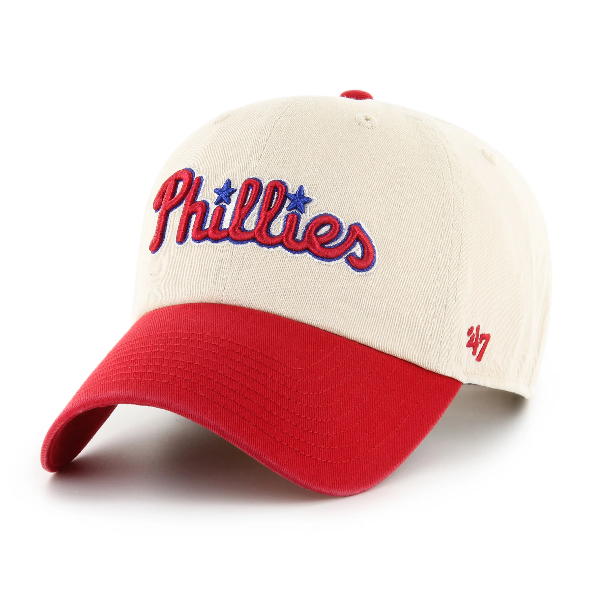PHILADELPHIA PHILLIES COOPERSTOWN BALLPARK SCRIPT SHOT '47 CLEAN UP - Image 4