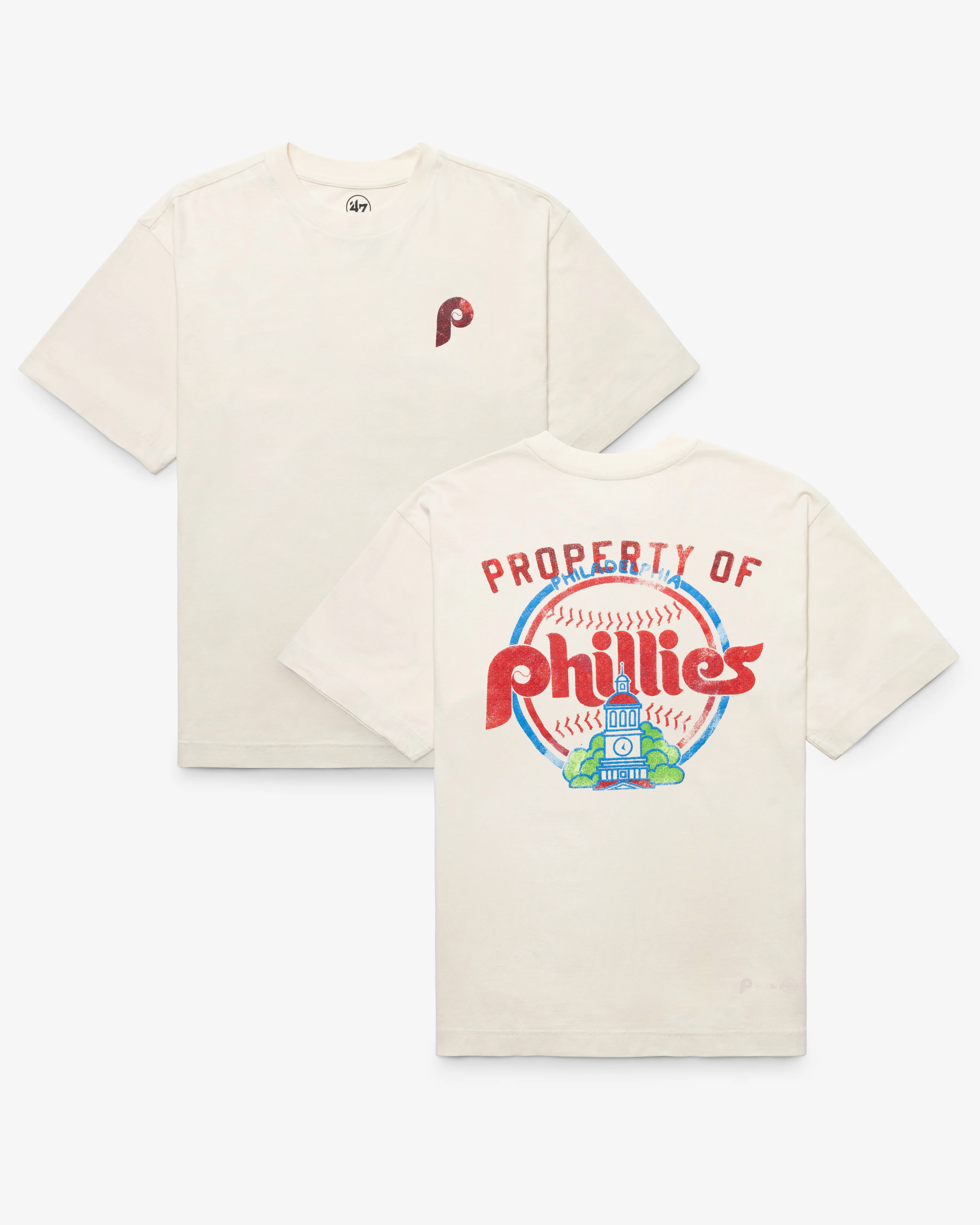 PHILADELPHIA PHILLIES COOPERSTOWN '47 SELECT FOUNDATION TEE