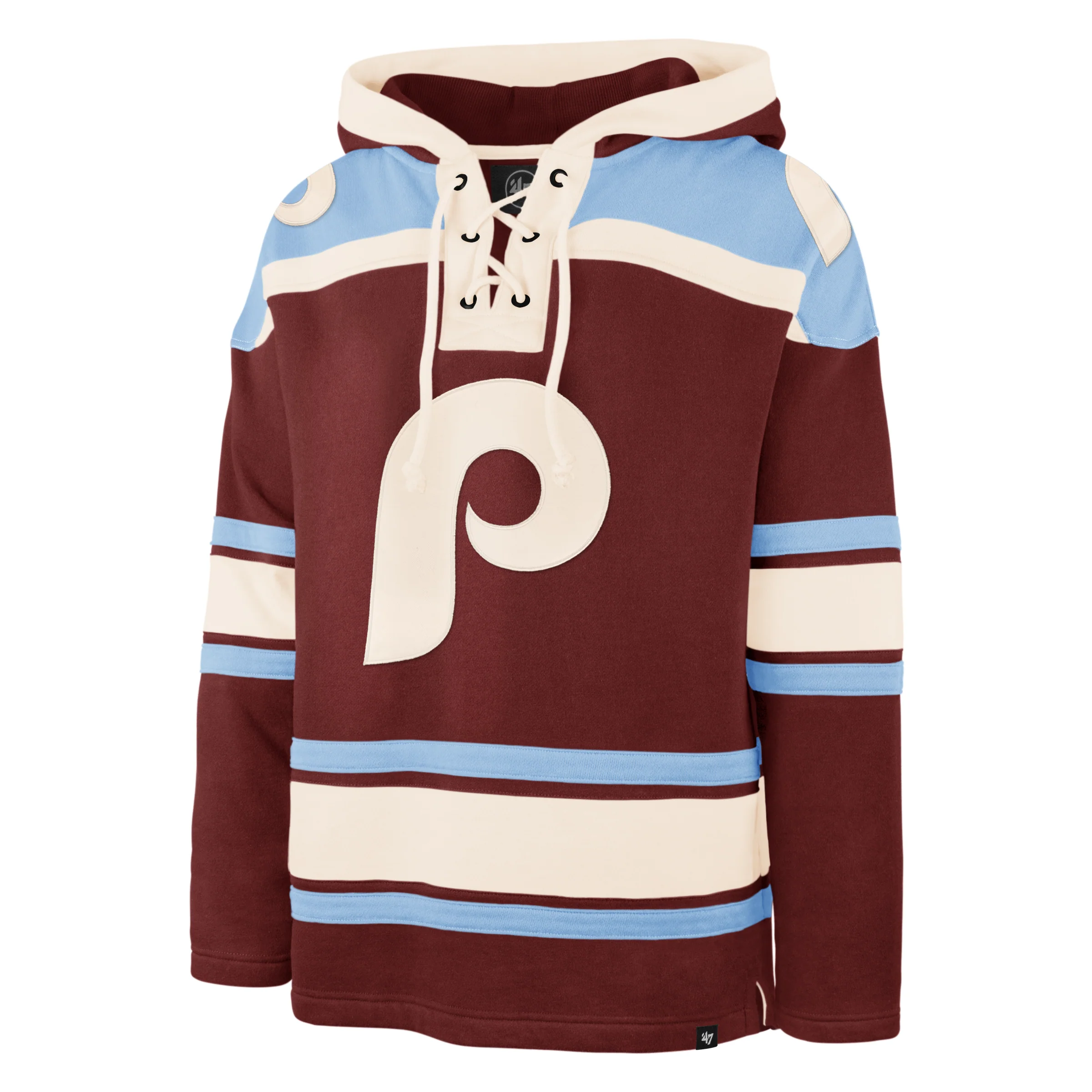 PHILADELPHIA PHILLIES COOPERSTOWN SUPERIOR '47 LACER HOOD