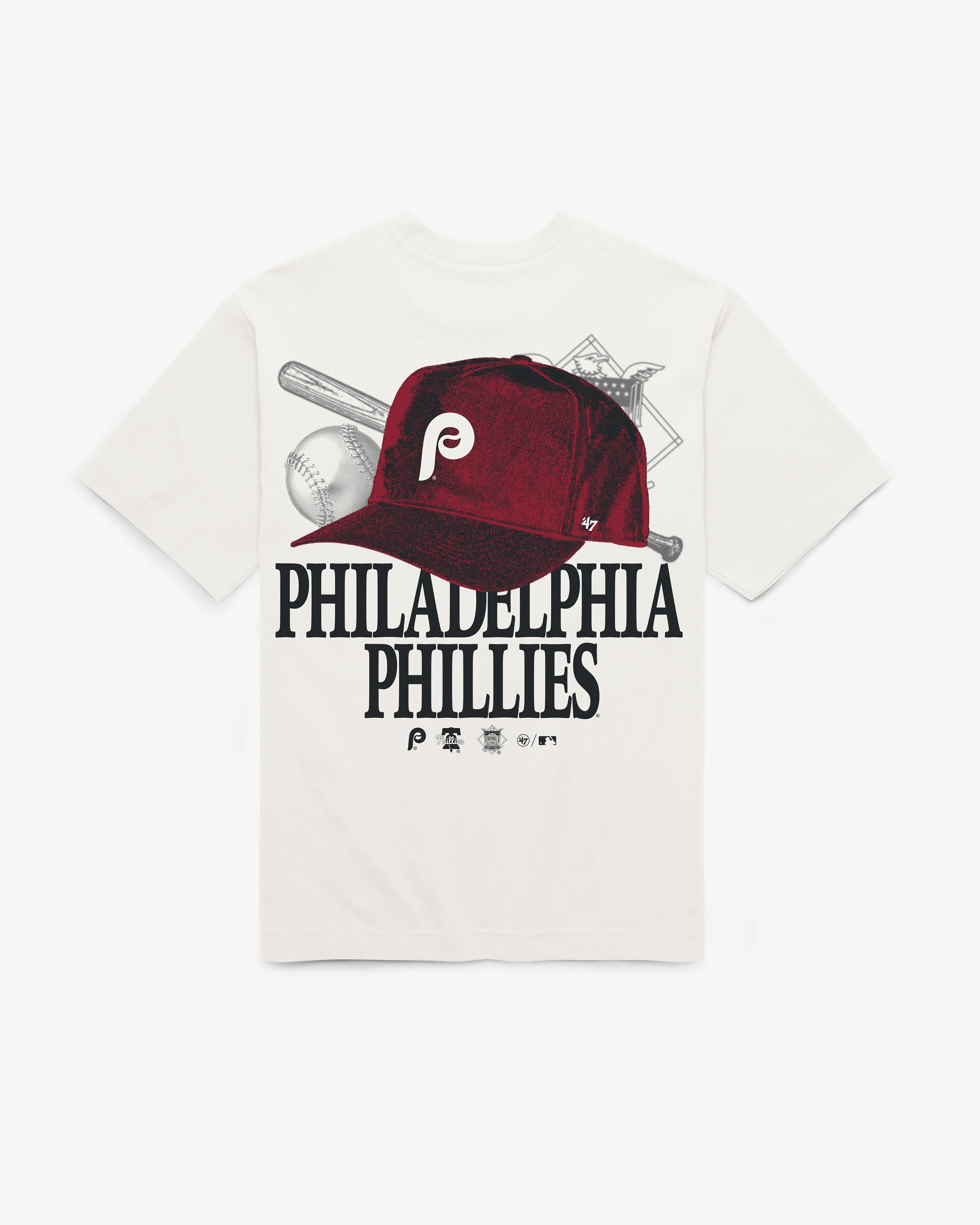 PHILADELPHIA PHILLIES IN THE PAPER '47 FOUNDATION TEE - Image 3
