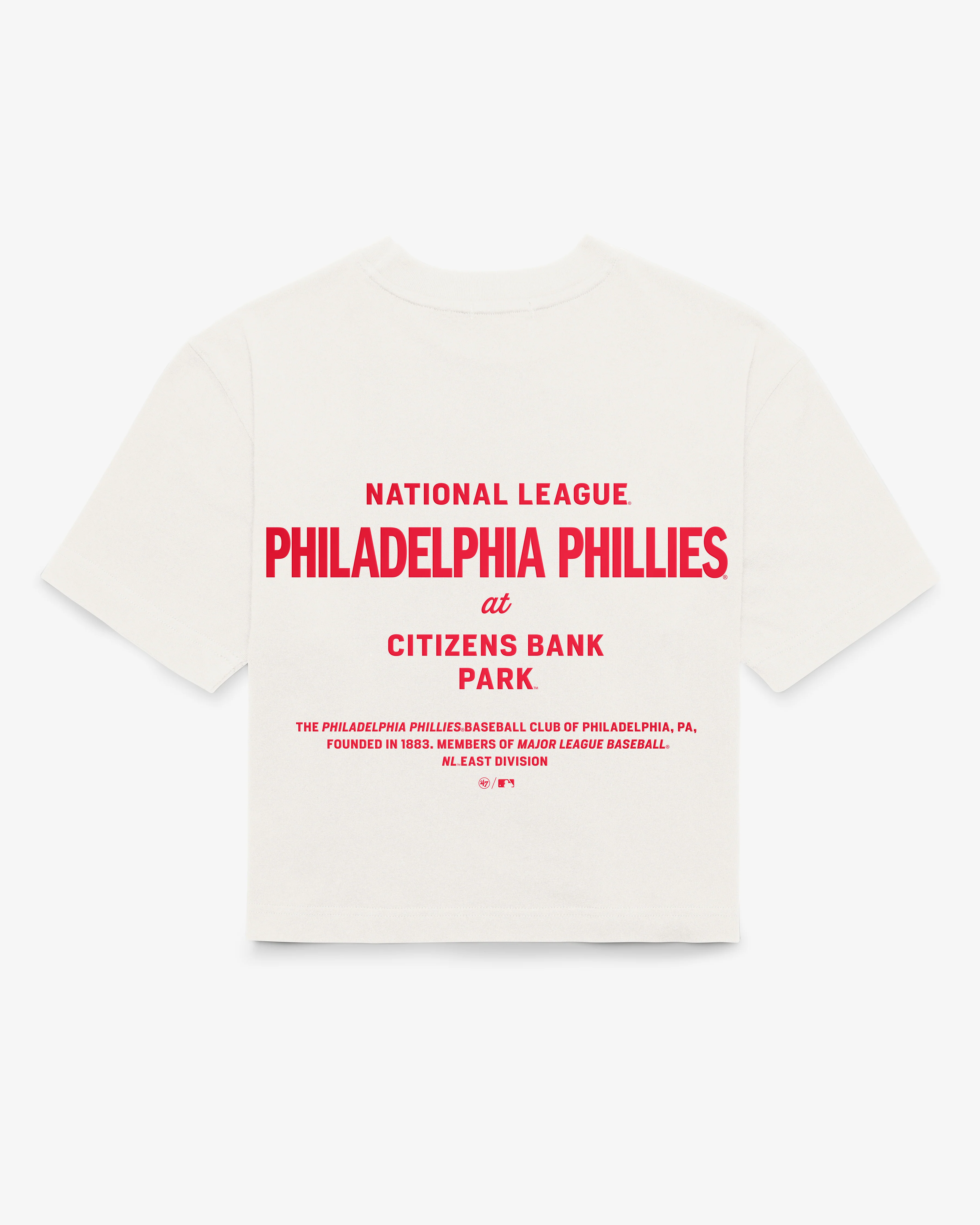 PHILADELPHIA PHILLIES LEON '47 FOUNDATION CITY TEE WOMENS - Image 3