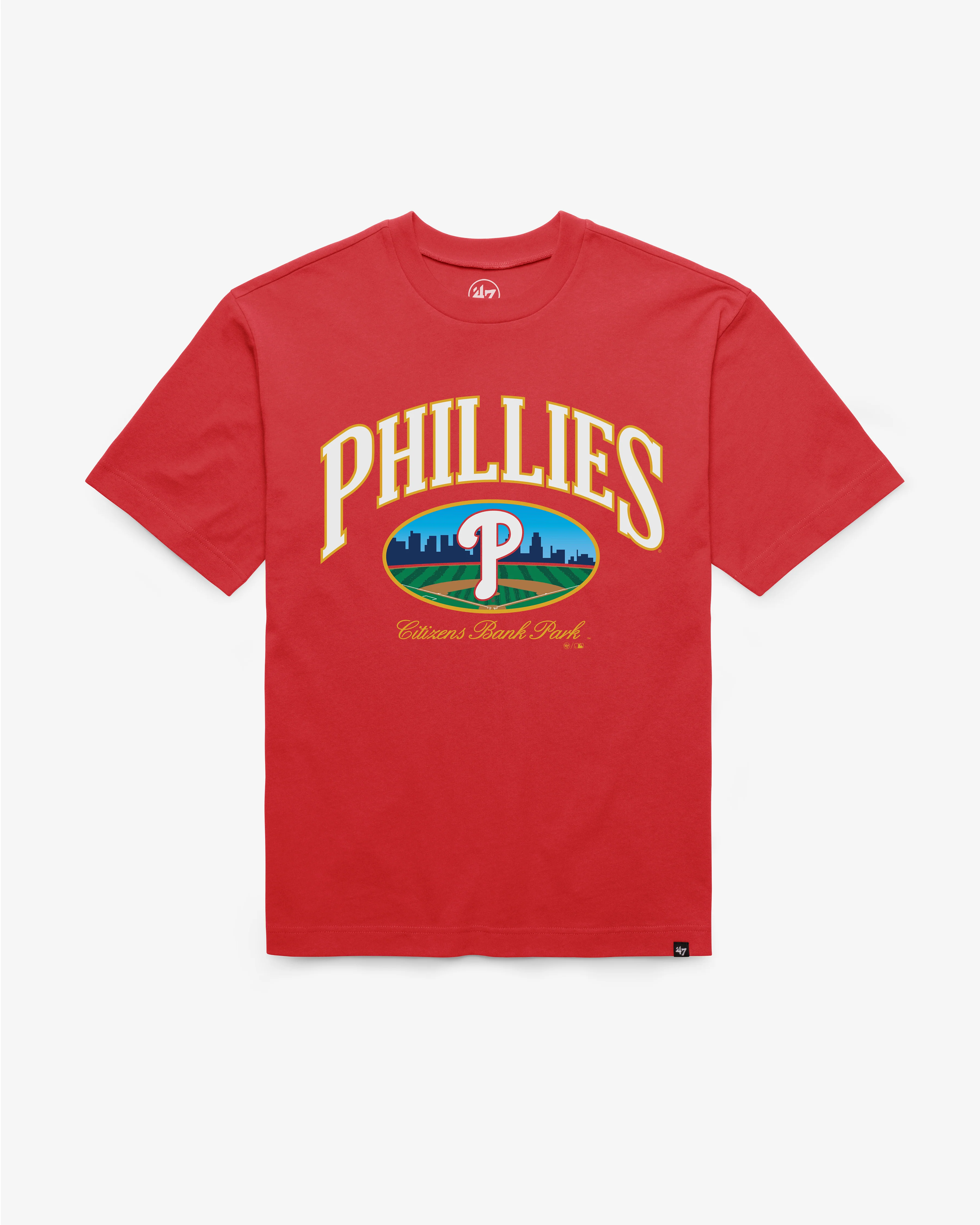 PHILADELPHIA PHILLIES OPEN CITY '47 FOUNDATION TEE