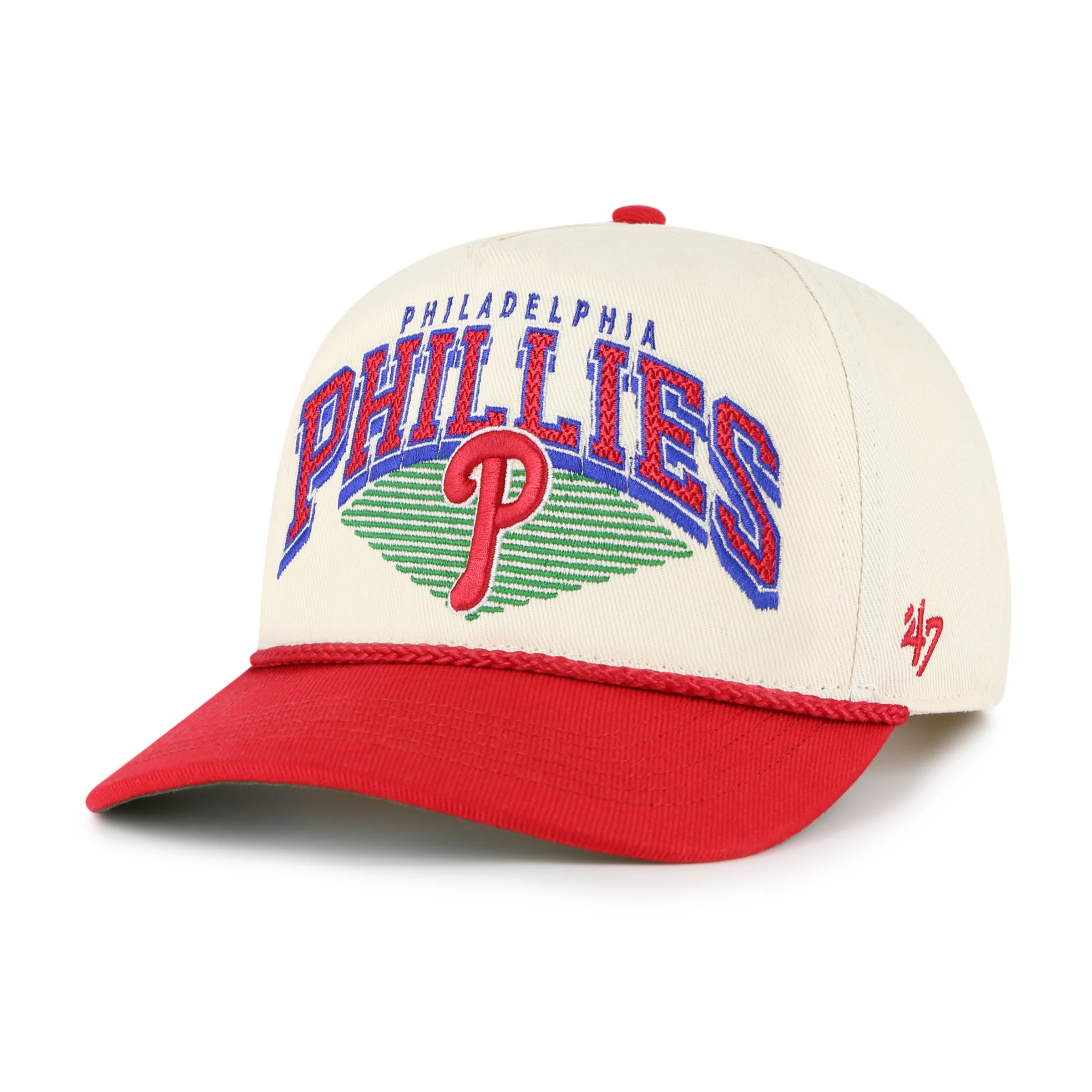 PHILADELPHIA PHILLIES POMONA TWO TONE ROPE '47 HITCH