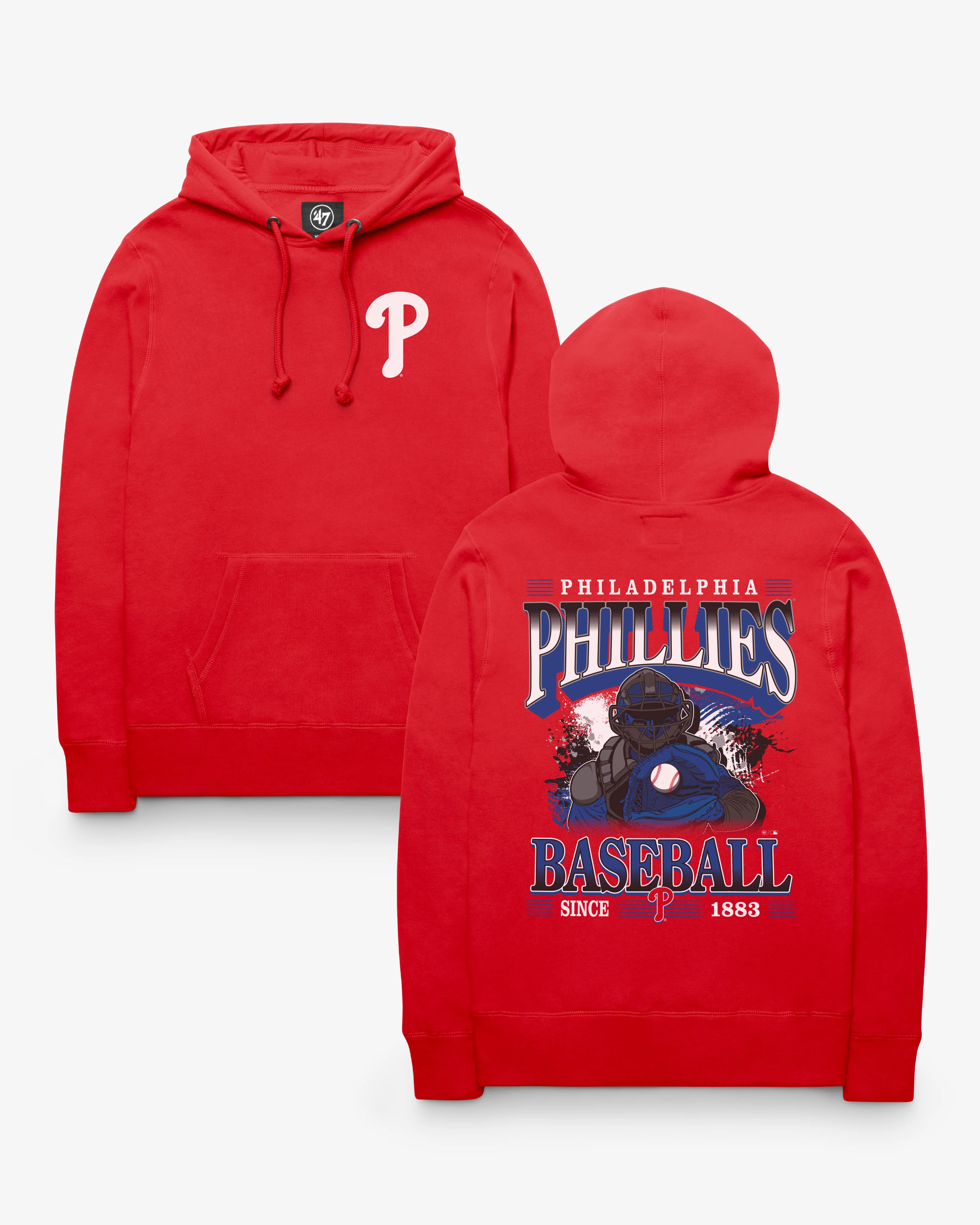 PHILADELPHIA PHILLIES BACKER '47 HEADLNE HOOD