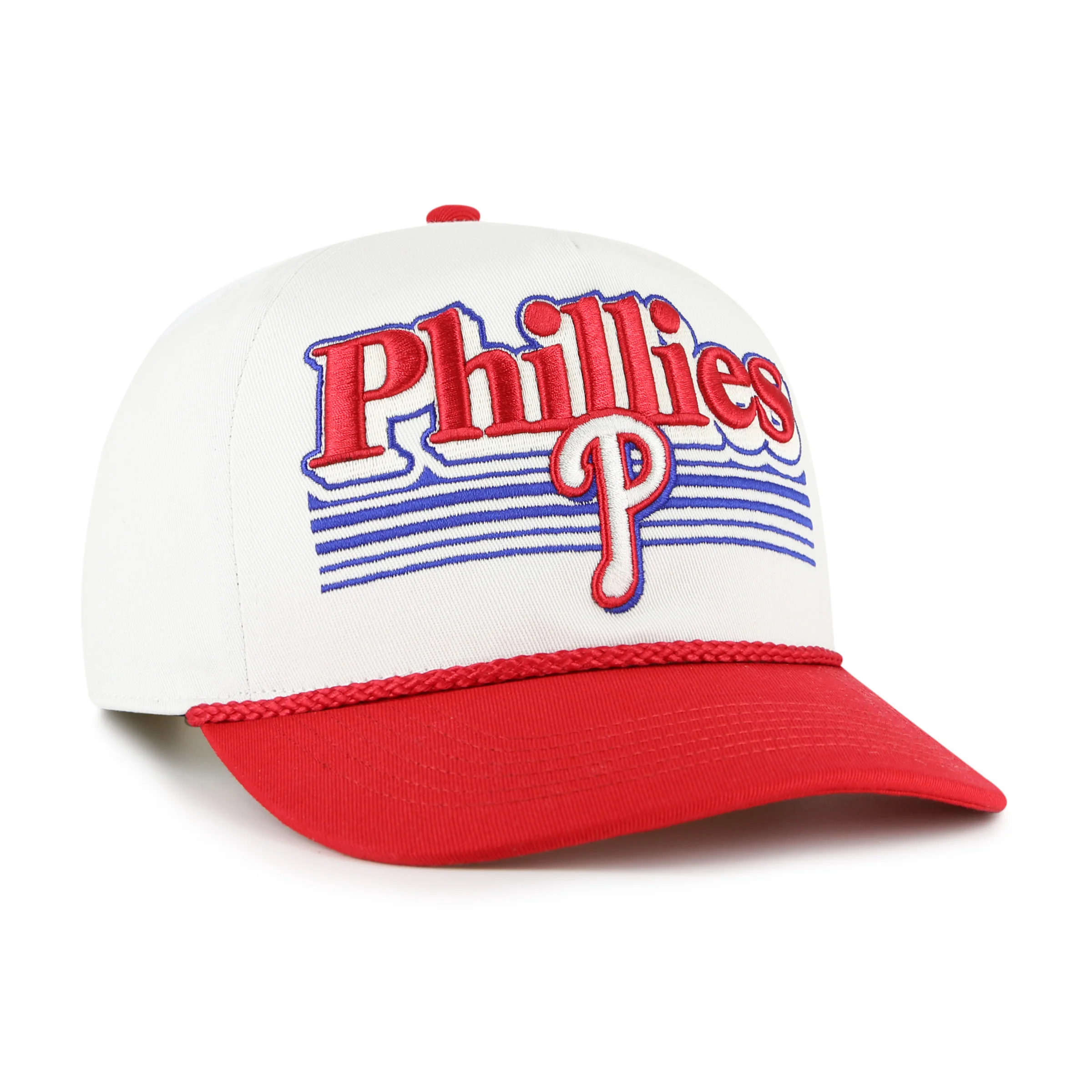 PHILADELPHIA PHILLIES SCRIPT FADE TWO TONE ROPE '47 HITCH - Image 3