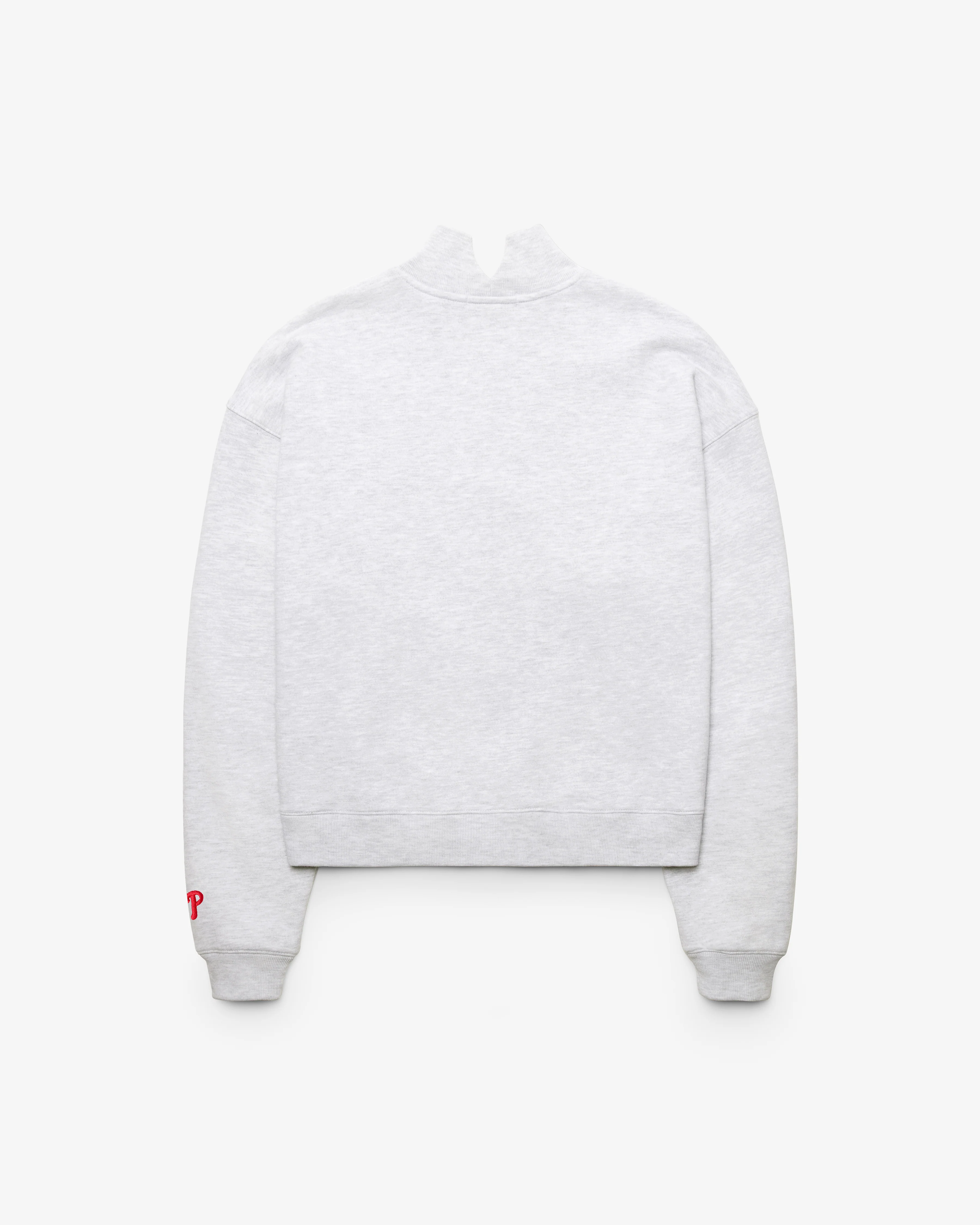 PHILADELPHIA PHILLIES SCRIPT '47 MOCK NECK PULLOVER WOMENS - Image 2