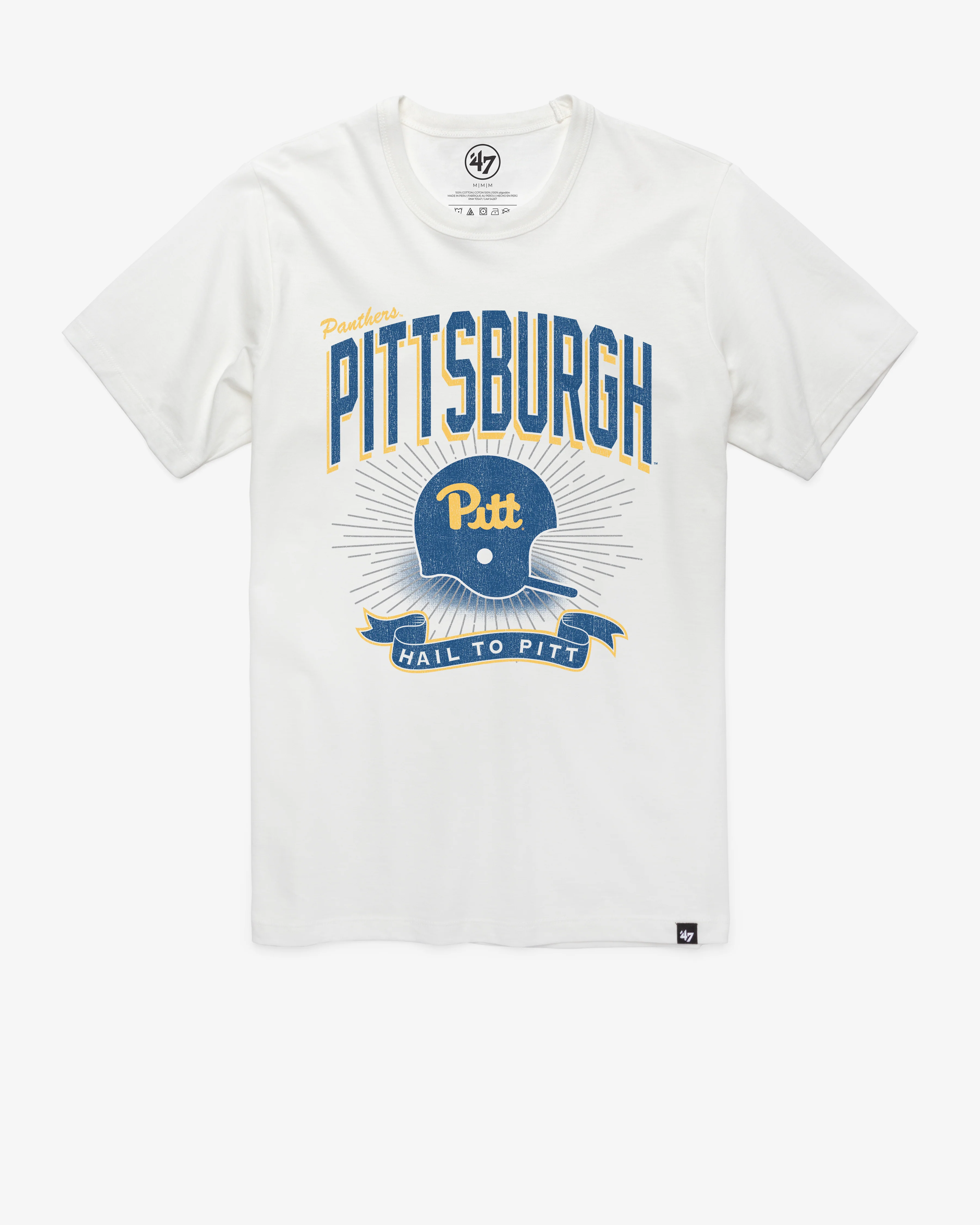 PITTSBURGH PANTHERS VINTAGE PRIME PLAY '47 FRANKLIN TEE