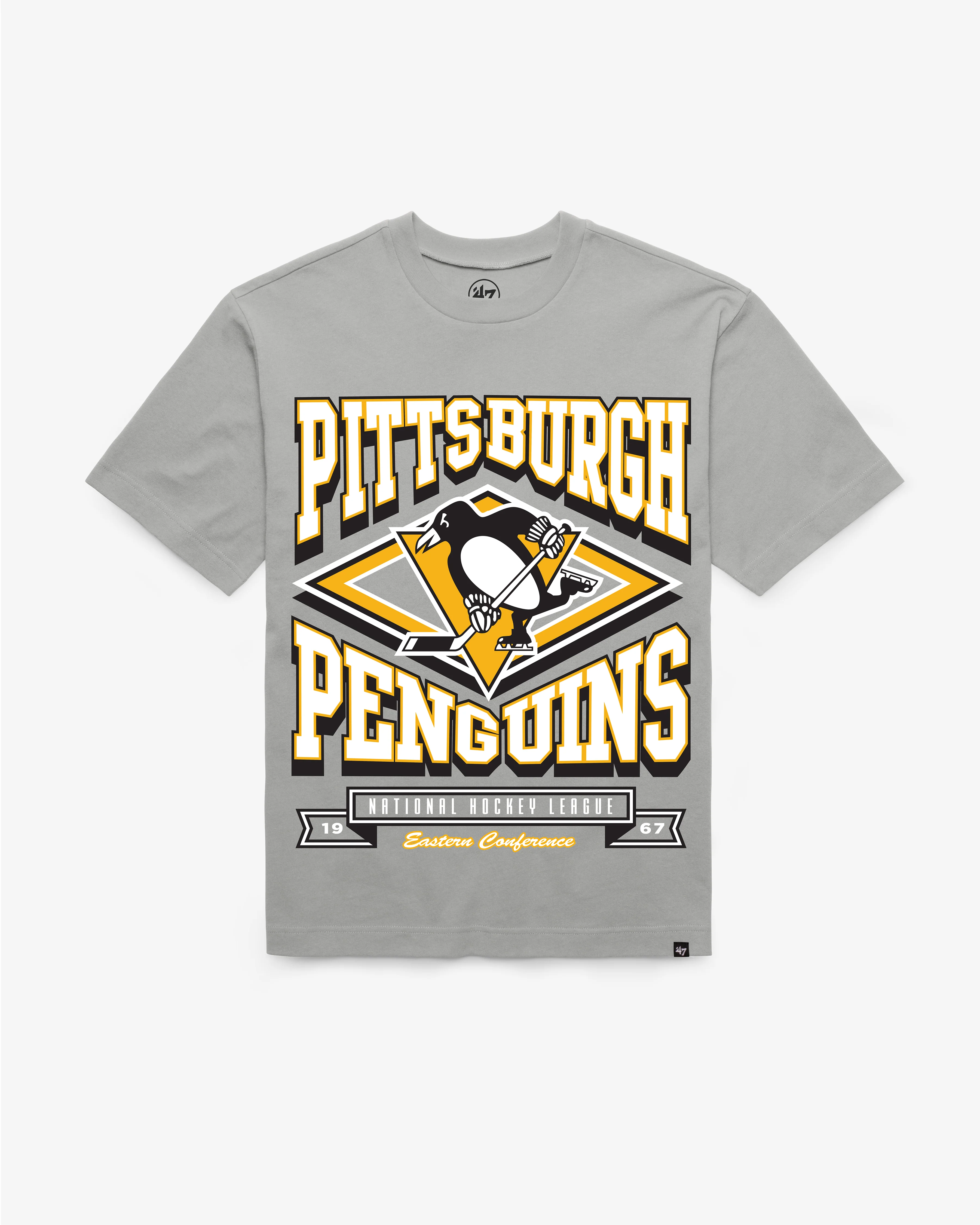 PITTSBURGH PENGUINS HEATER '47 FOUNDATION TEE