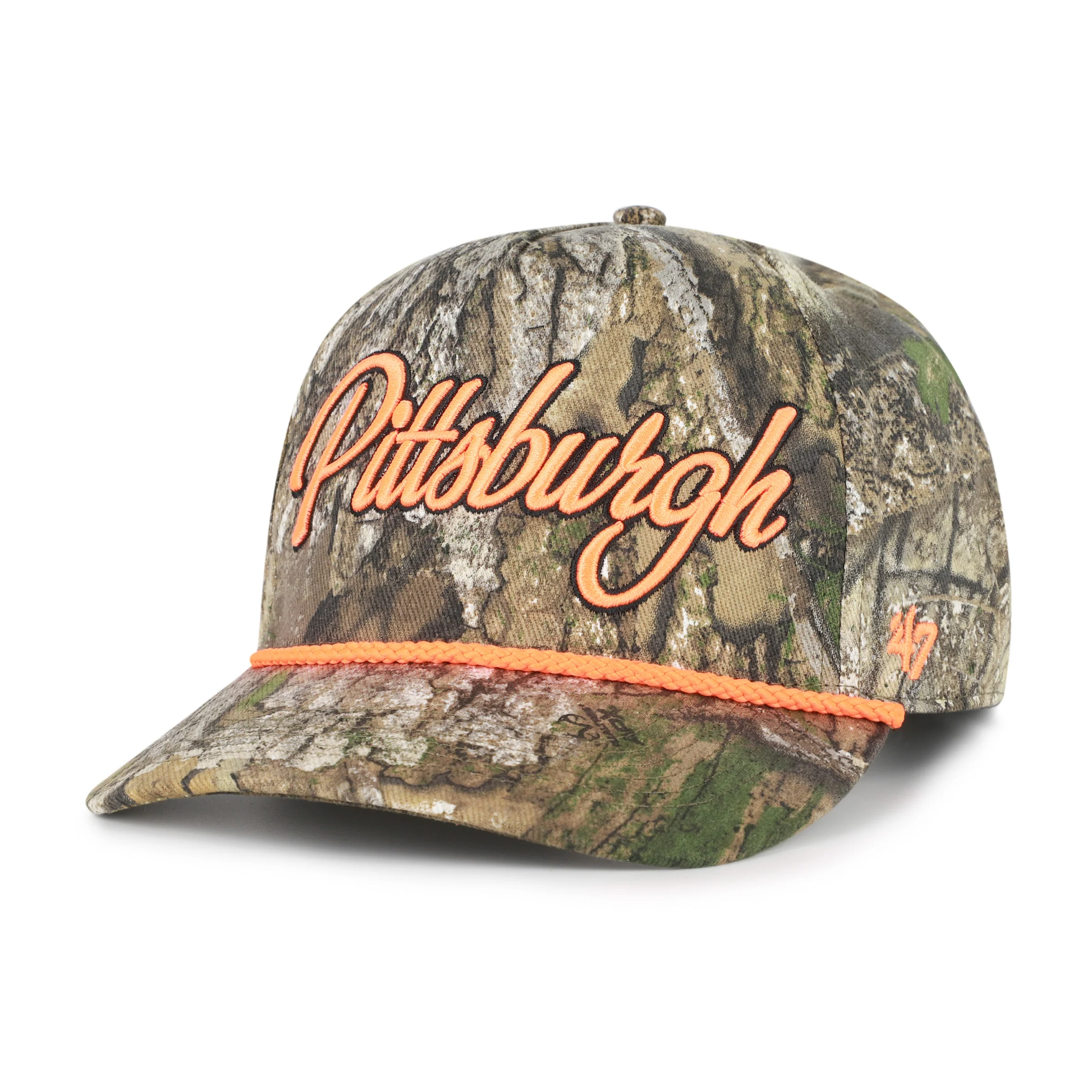 PITTSBURGH PENGUINS OVERHAND SCRIPT REALTREE '47 HITCH - Image 4