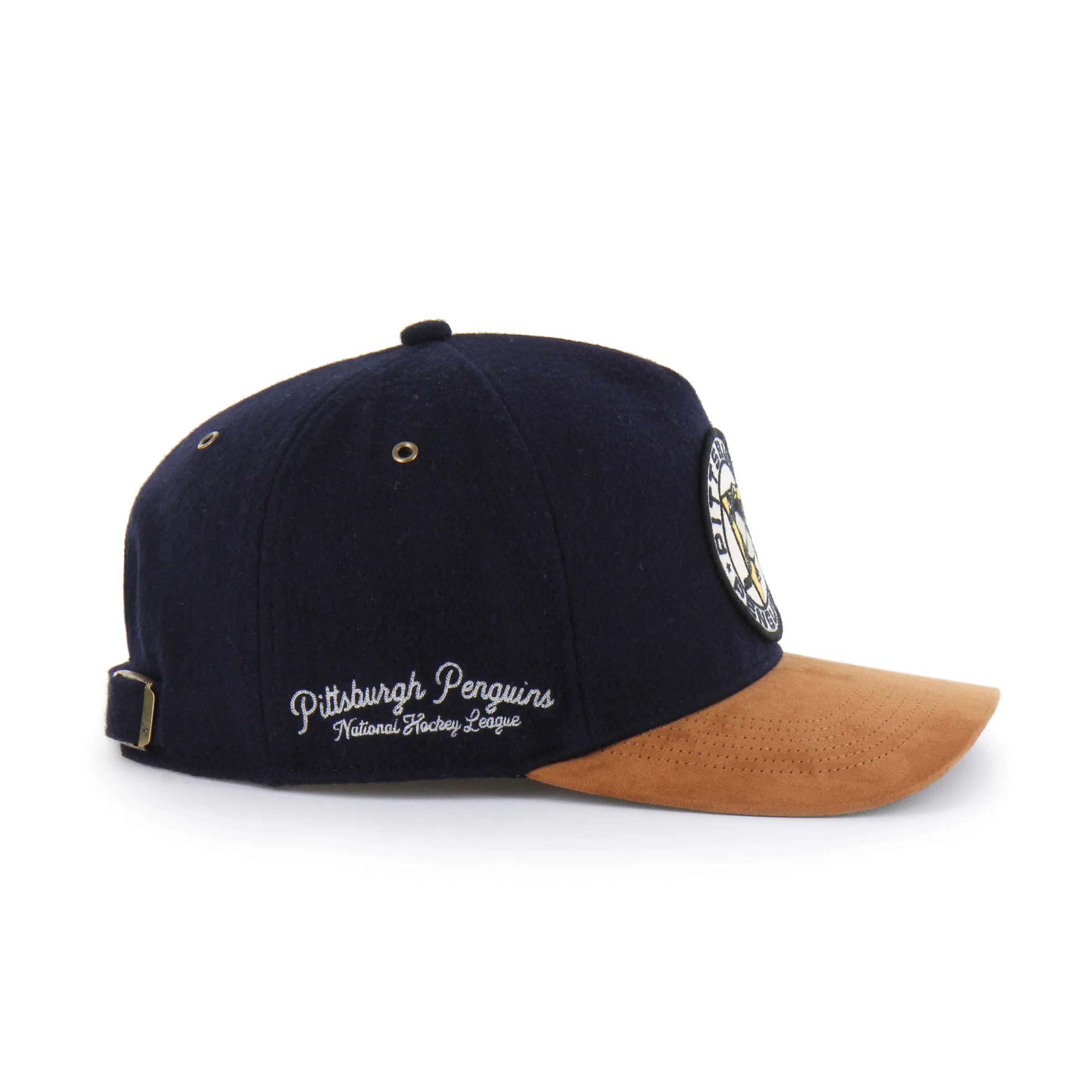 PITTSBURGH PENGUINS VINTAGE GRANDSTAND TWO TONE '47 HITCH - Image 2