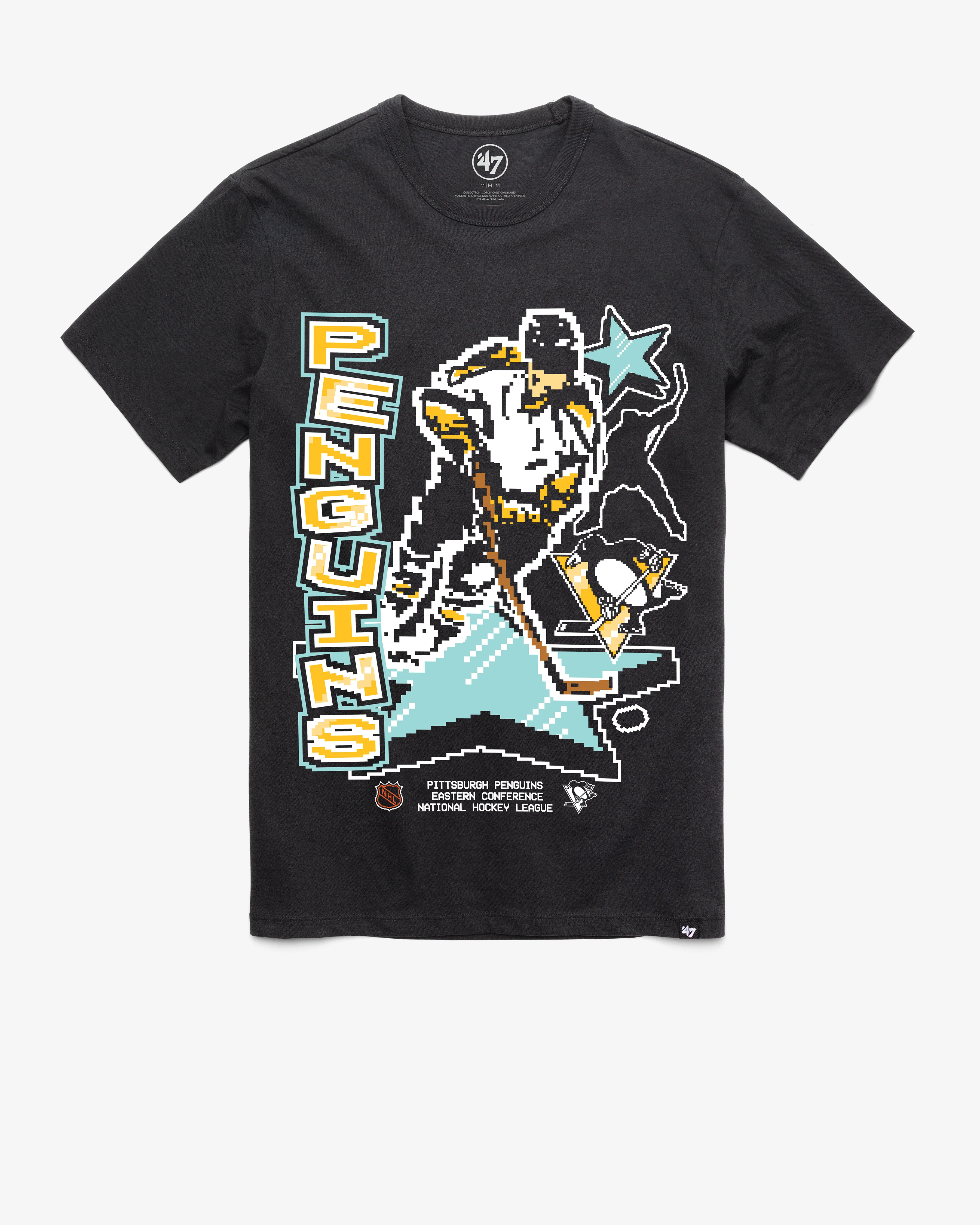 PITTSBURGH PENGUINS VINTAGE LAMP LIGHTER '47 FRANKLIN TEE