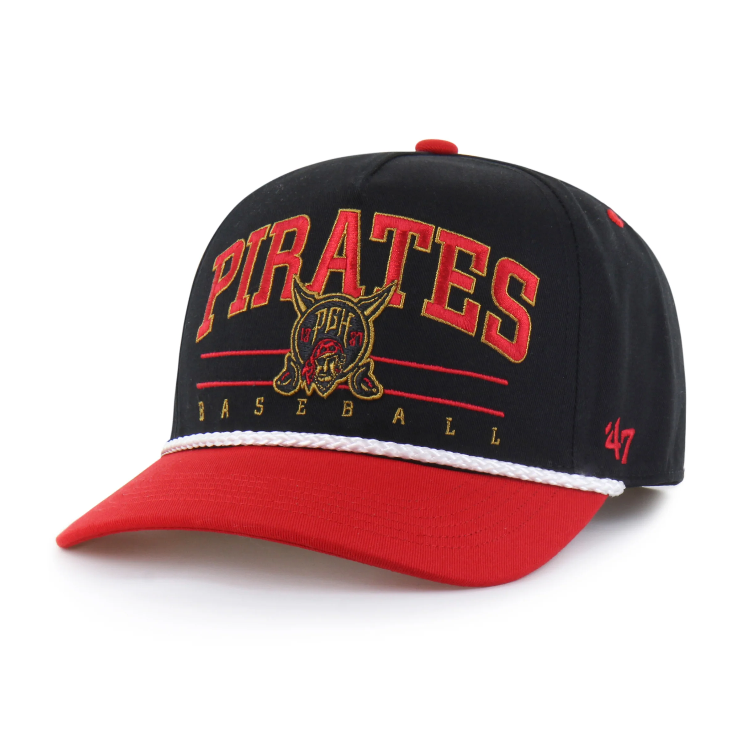PITTSBURGH PIRATES CITY CONNECT ROSCOE ROPE TWO TONE '47 HITCH
