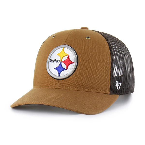 PITTSBURGH STEELERS CARHARTT '47 TRUCKER RF  RELAXED FIT