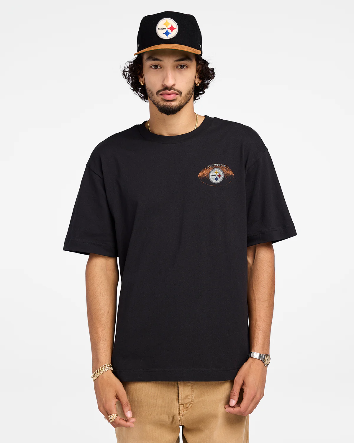 PITTSBURGH STEELERS GAME ON '47 FOUNDATION TEE