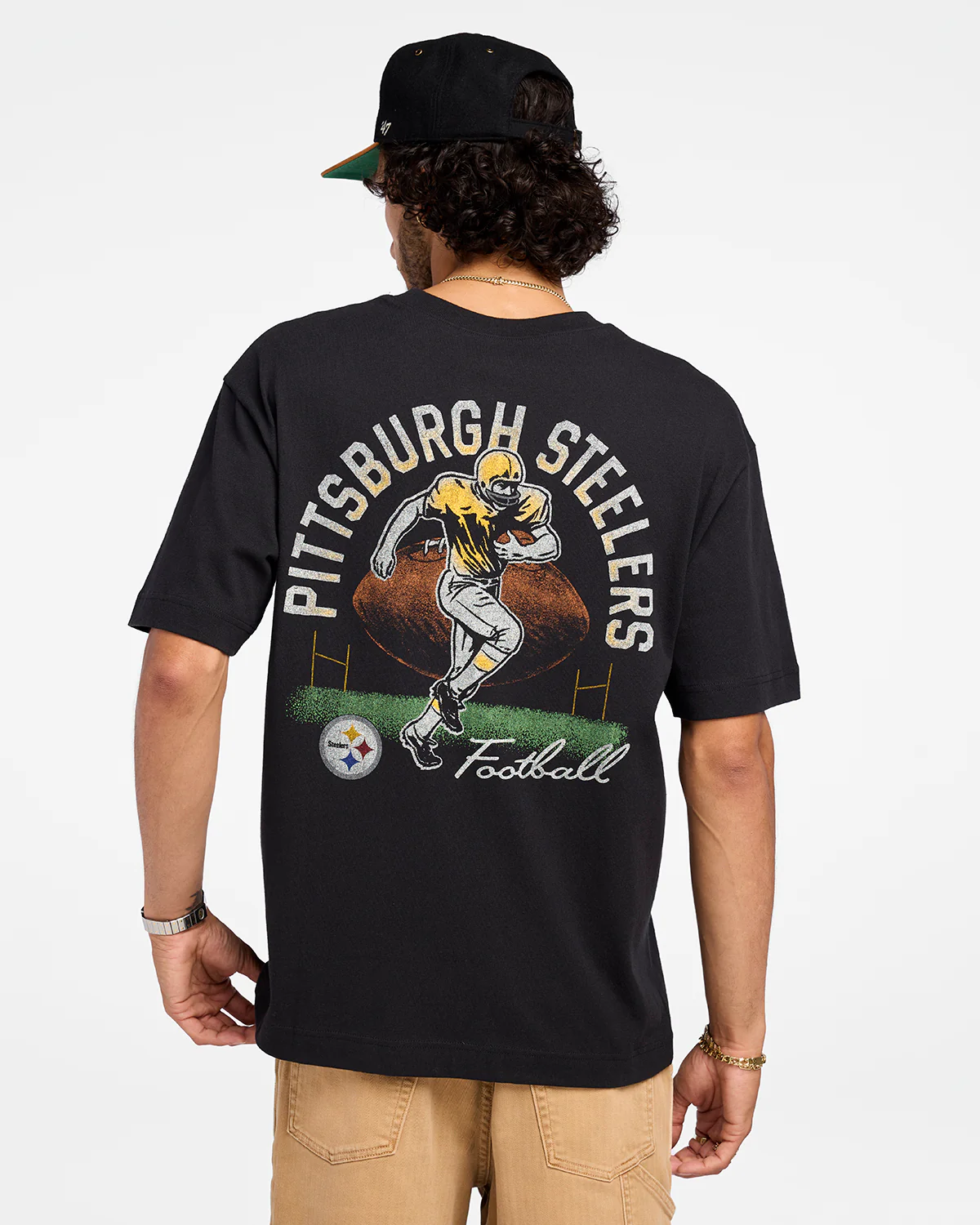 PITTSBURGH STEELERS GAME ON '47 FOUNDATION TEE - Image 2