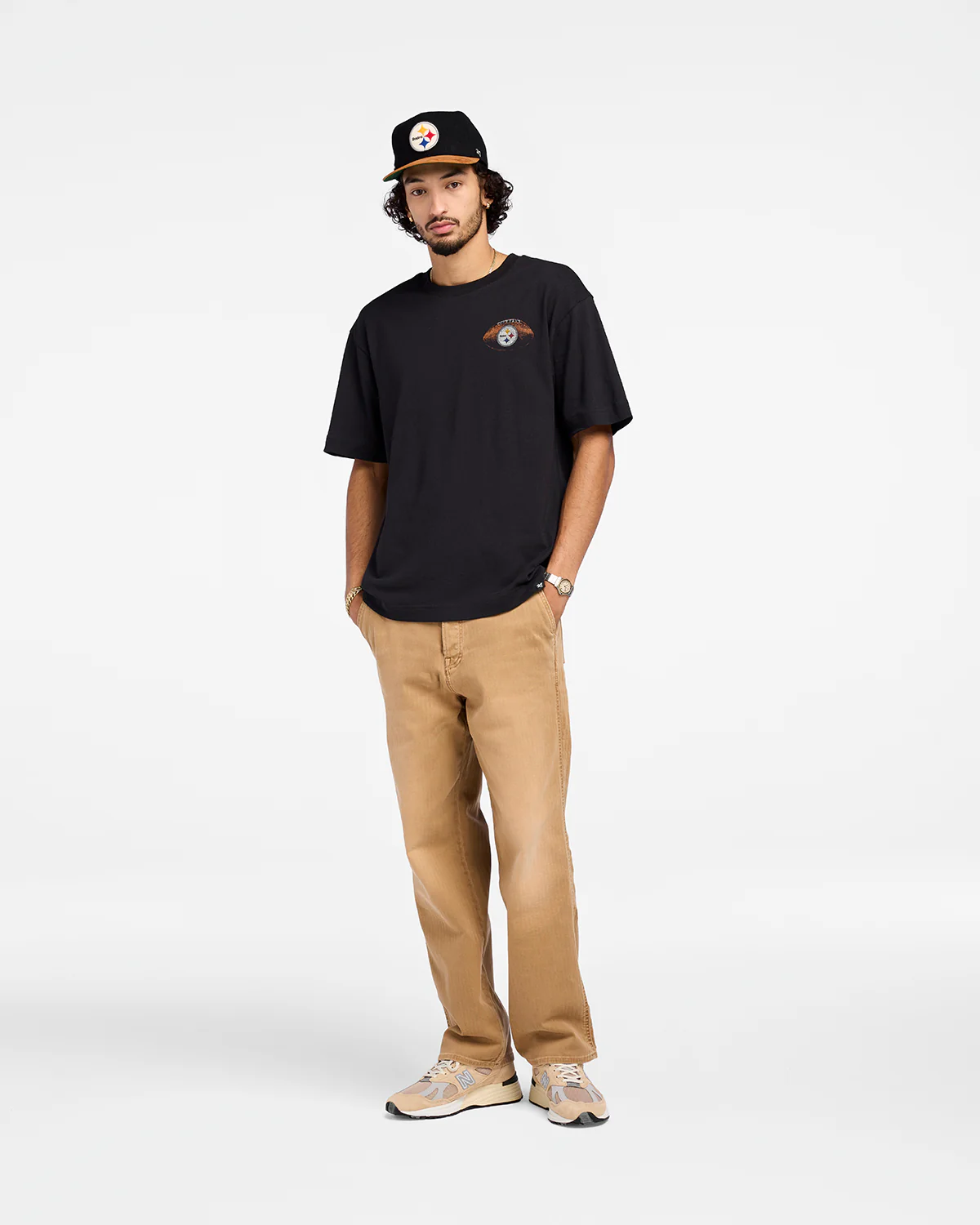 PITTSBURGH STEELERS GAME ON '47 FOUNDATION TEE - Image 4