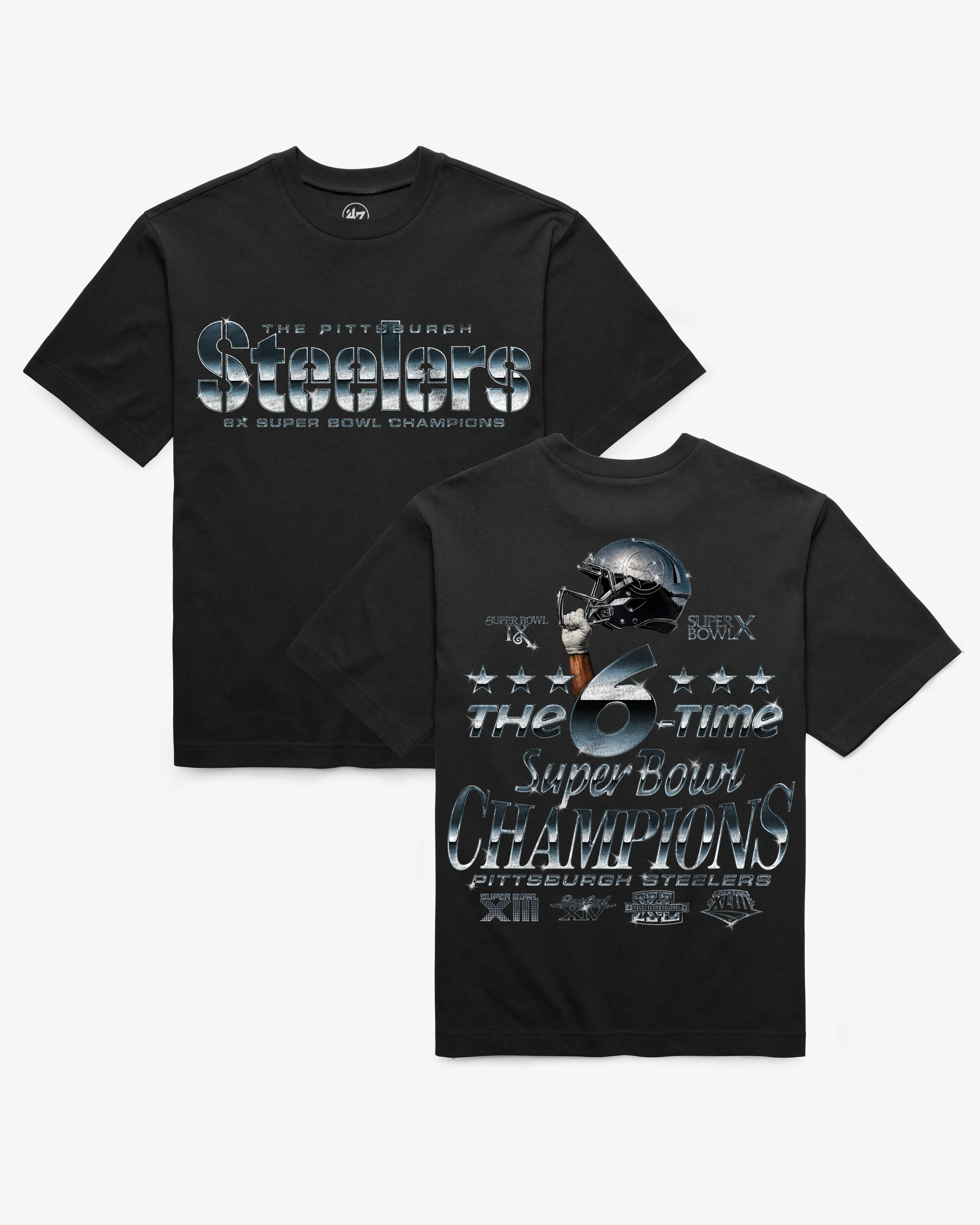 PITTSBURGH STEELERS SUPER BOWL '47 FOUNDATION TEE