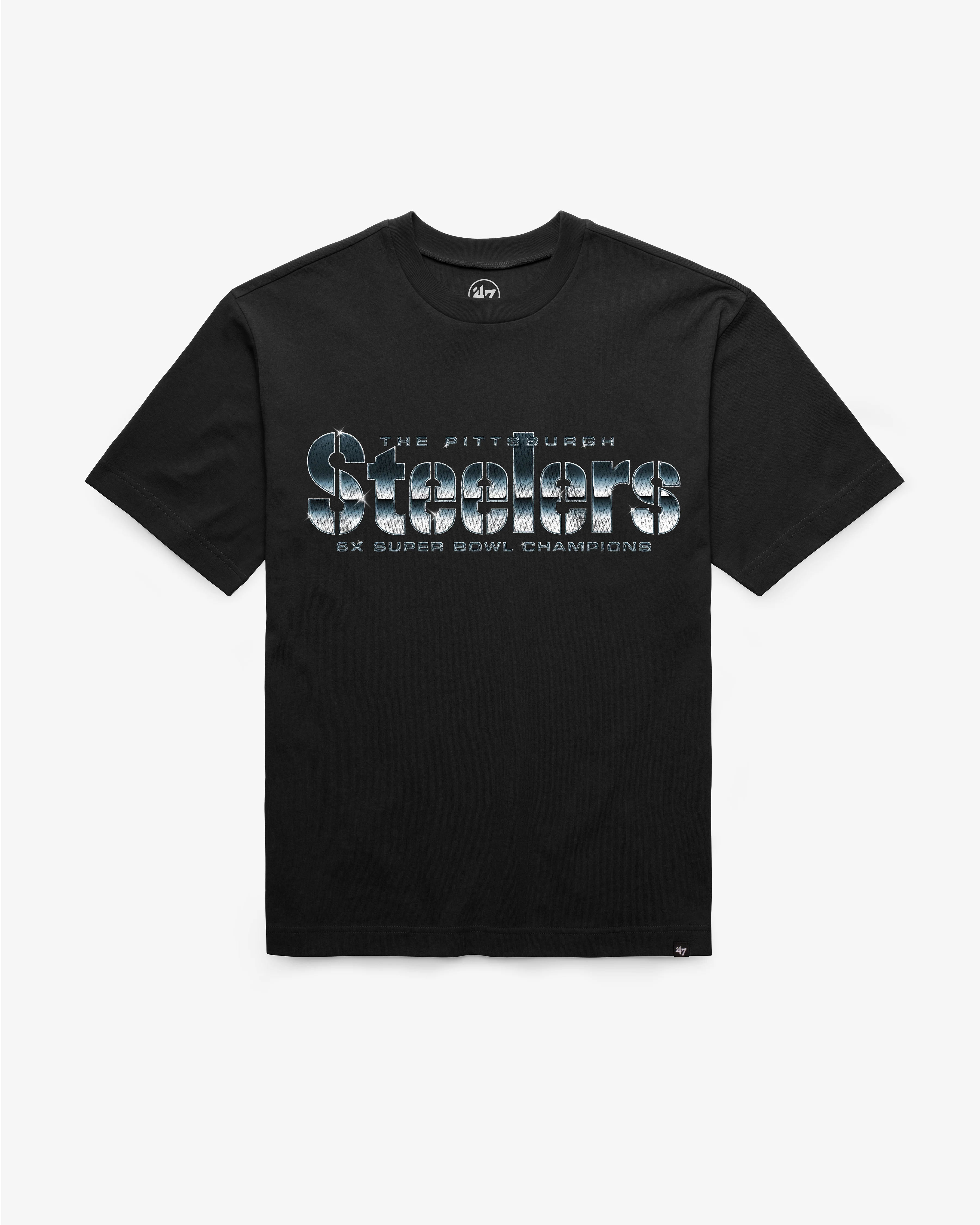 PITTSBURGH STEELERS SUPER BOWL '47 FOUNDATION TEE - Image 2