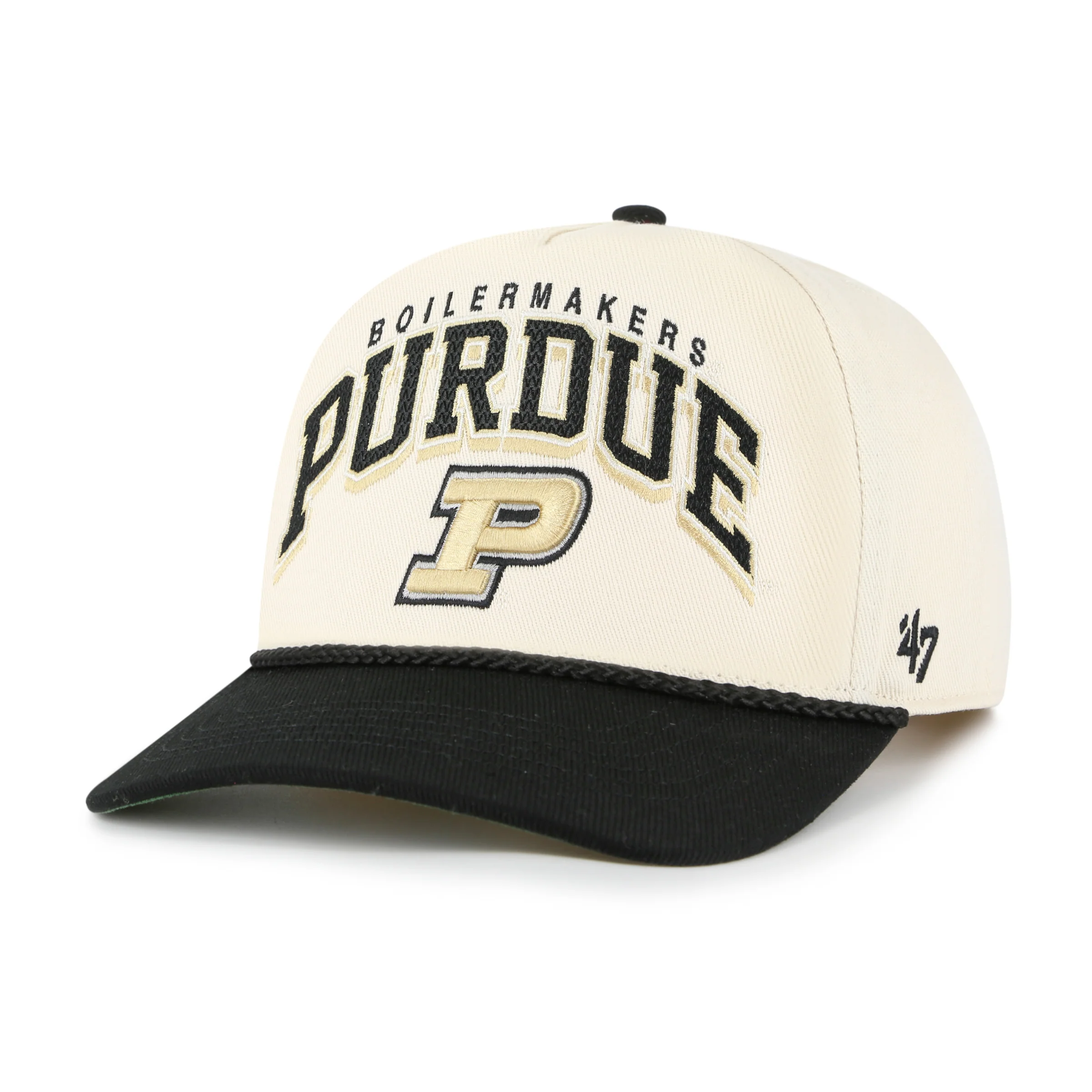 PURDUE BOILERMAKERS POMONA TWO TONE ROPE '47 HITCH RF RELAXED FIT
