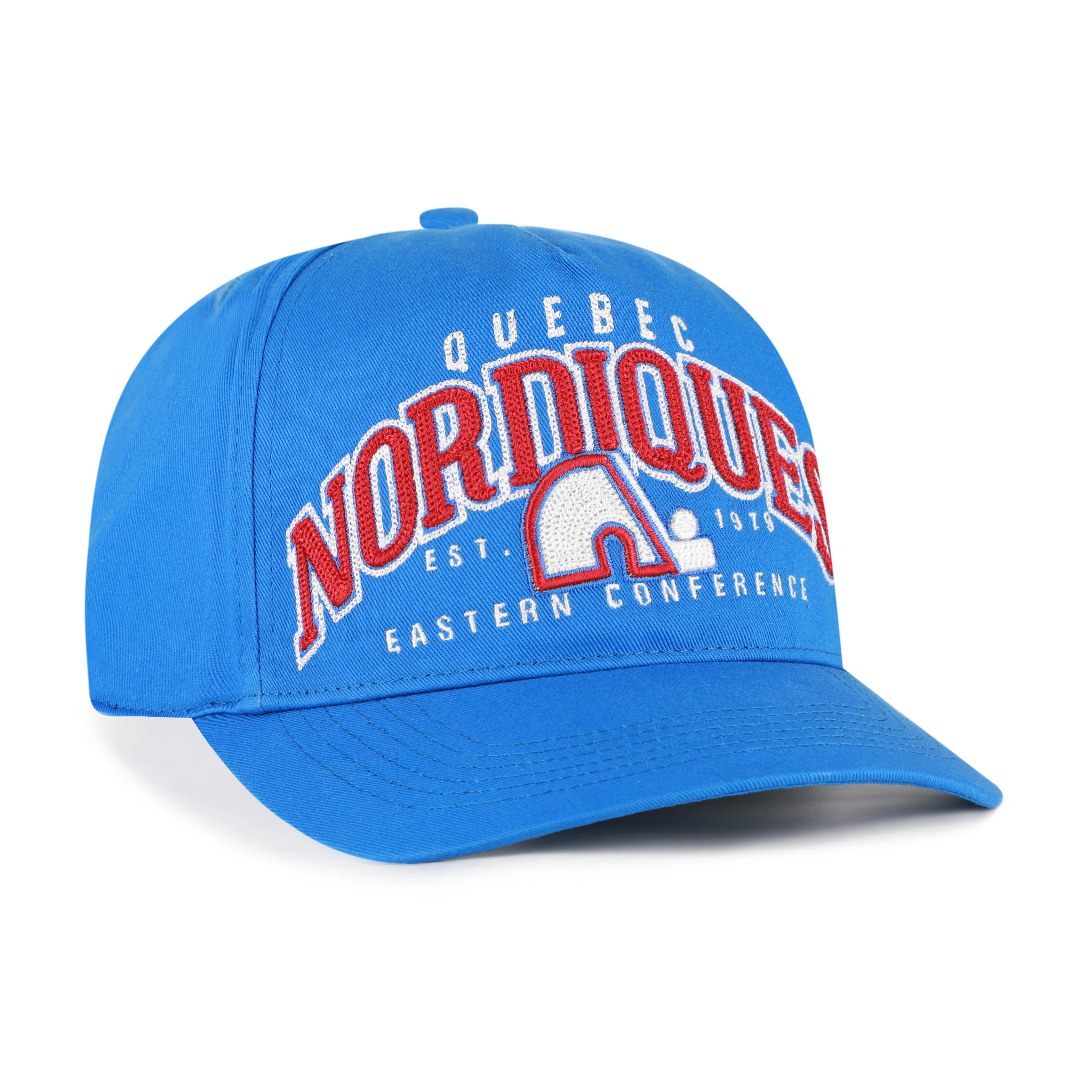 QUEBEC NORDIQUES VINTAGE SMALL BACK SHIELD '47 HITCH - Image 3