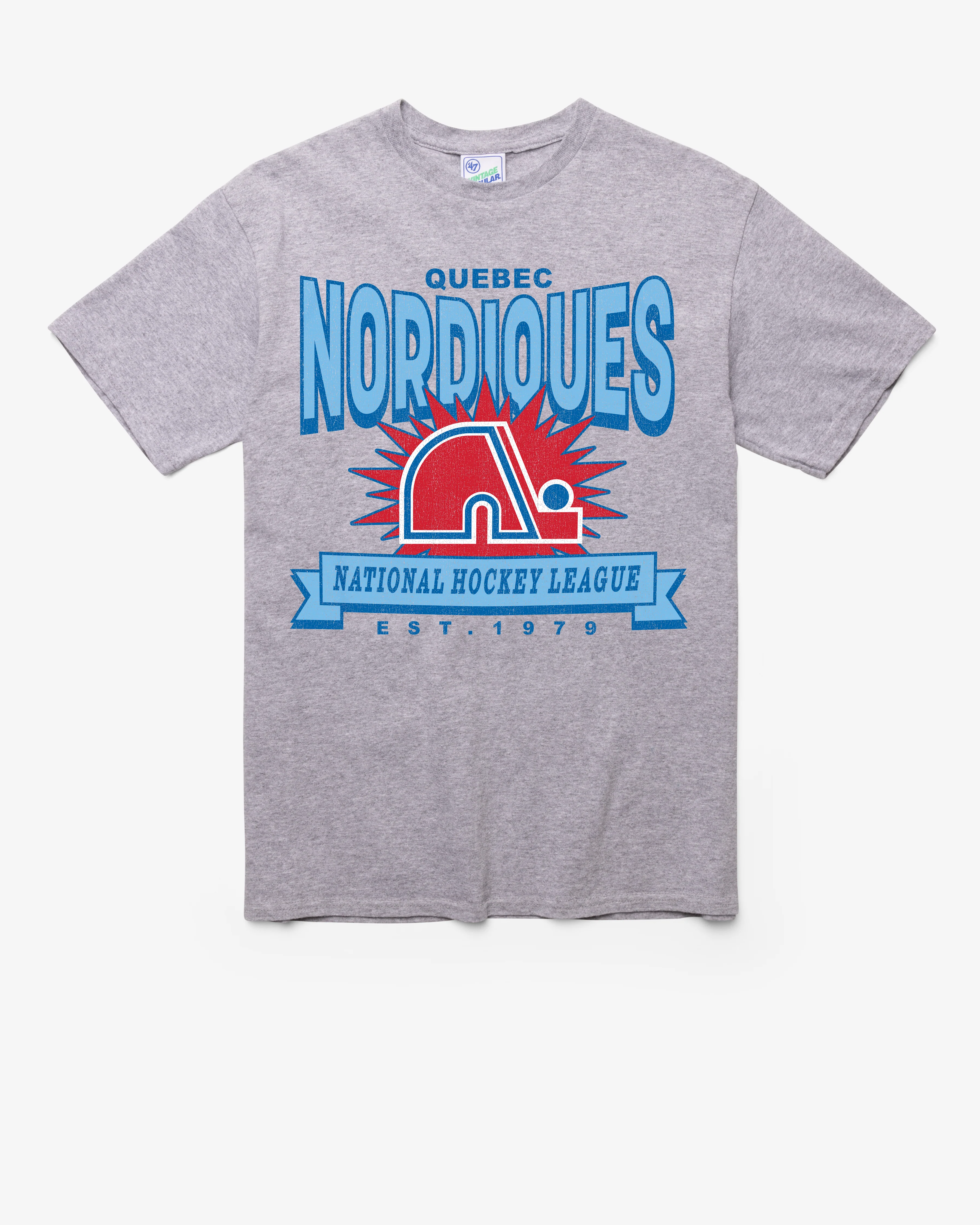 QUEBEC NORDIQUES TWELVE SIX VINTAGE '47 TUBULAR TEE