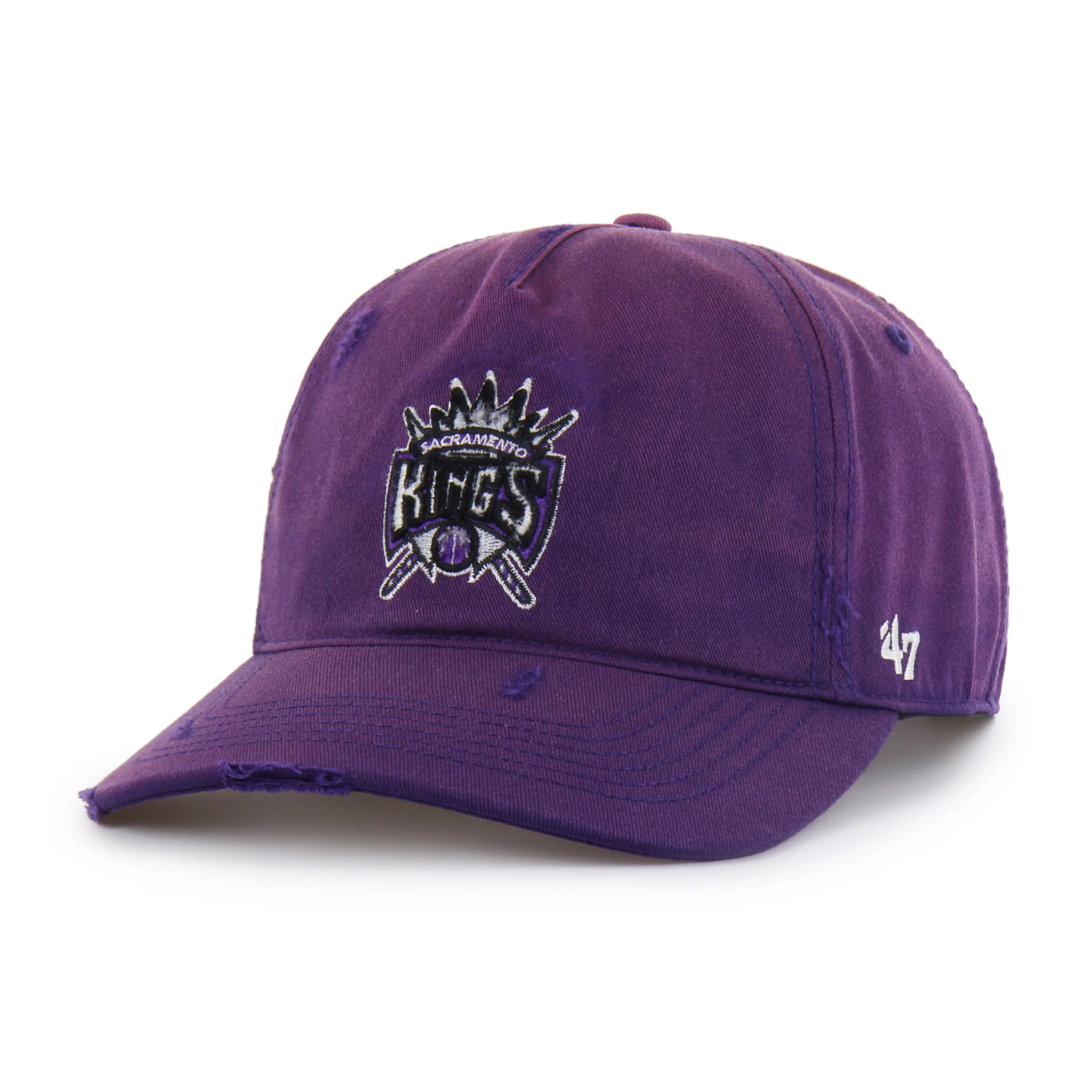 SACRAMENTO KINGS HARDWOOD CLASSICS WORN '47 HITCH LC LOW CROWN - Image 4