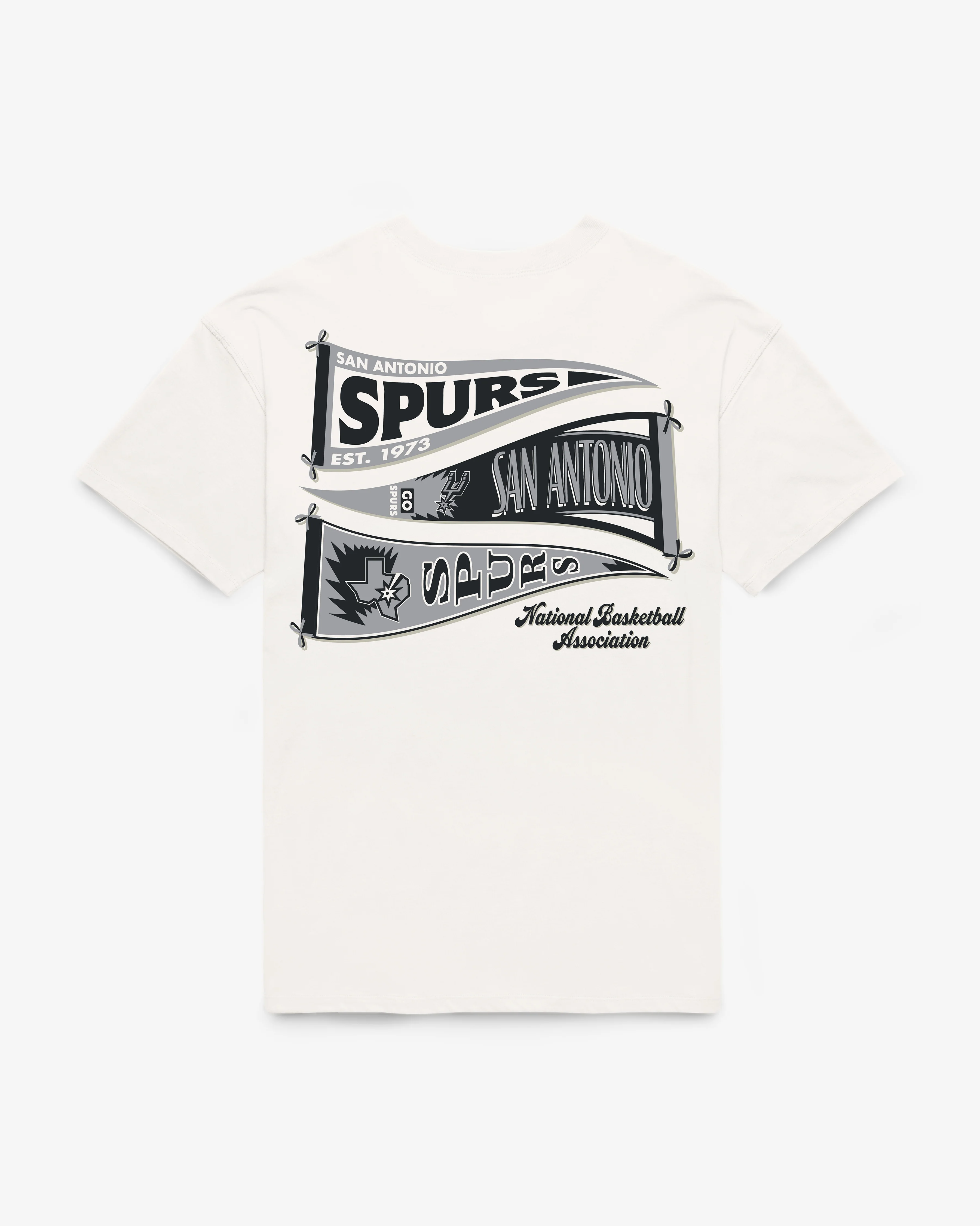 SAN ANTONIO SPURS BOW AND BANNER BACKER '47 SADIE TEE WOMENS - Image 3
