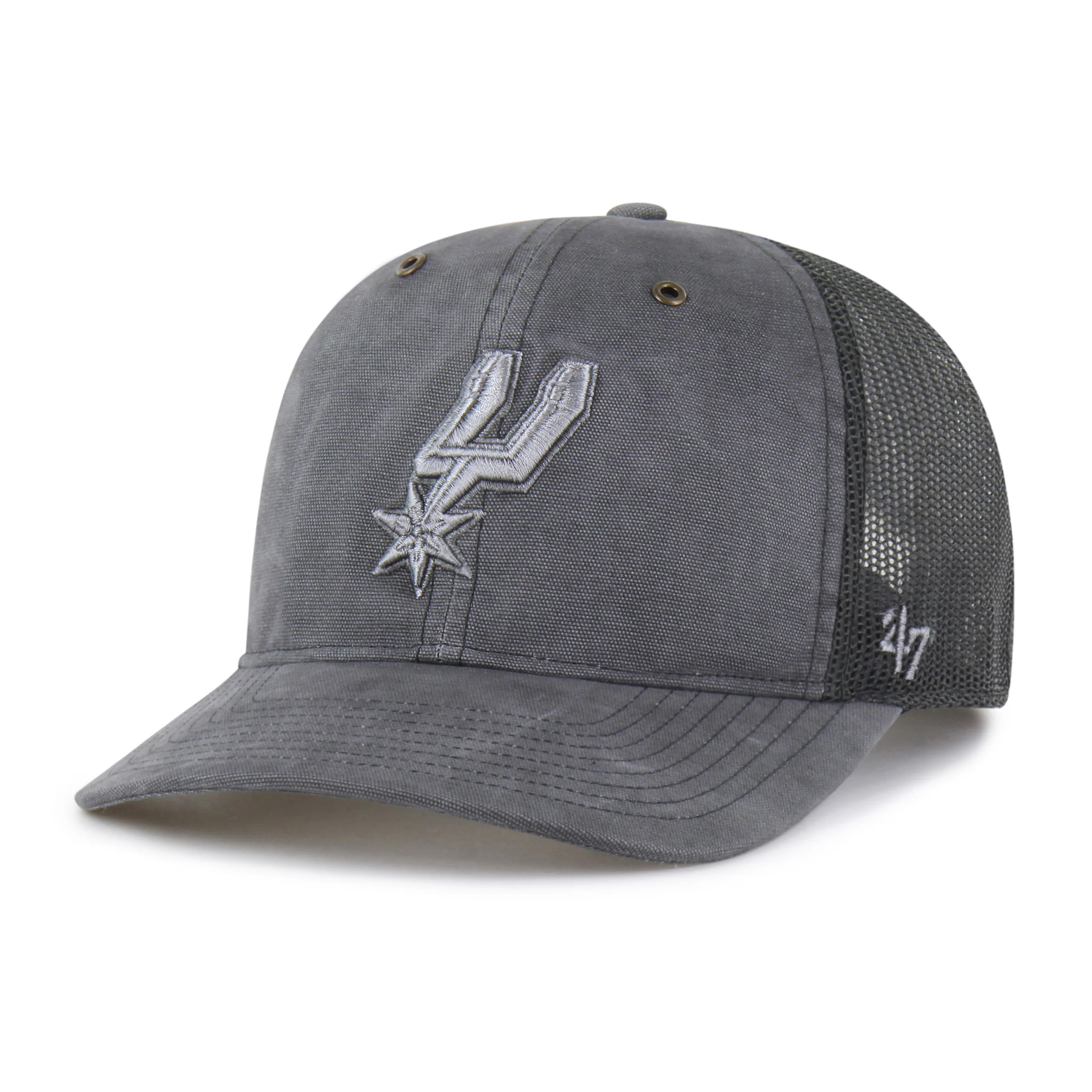 SAN ANTONIO SPURS CARHARTT DYED '47 TRUCKER RF RELAXED FIT - Image 4