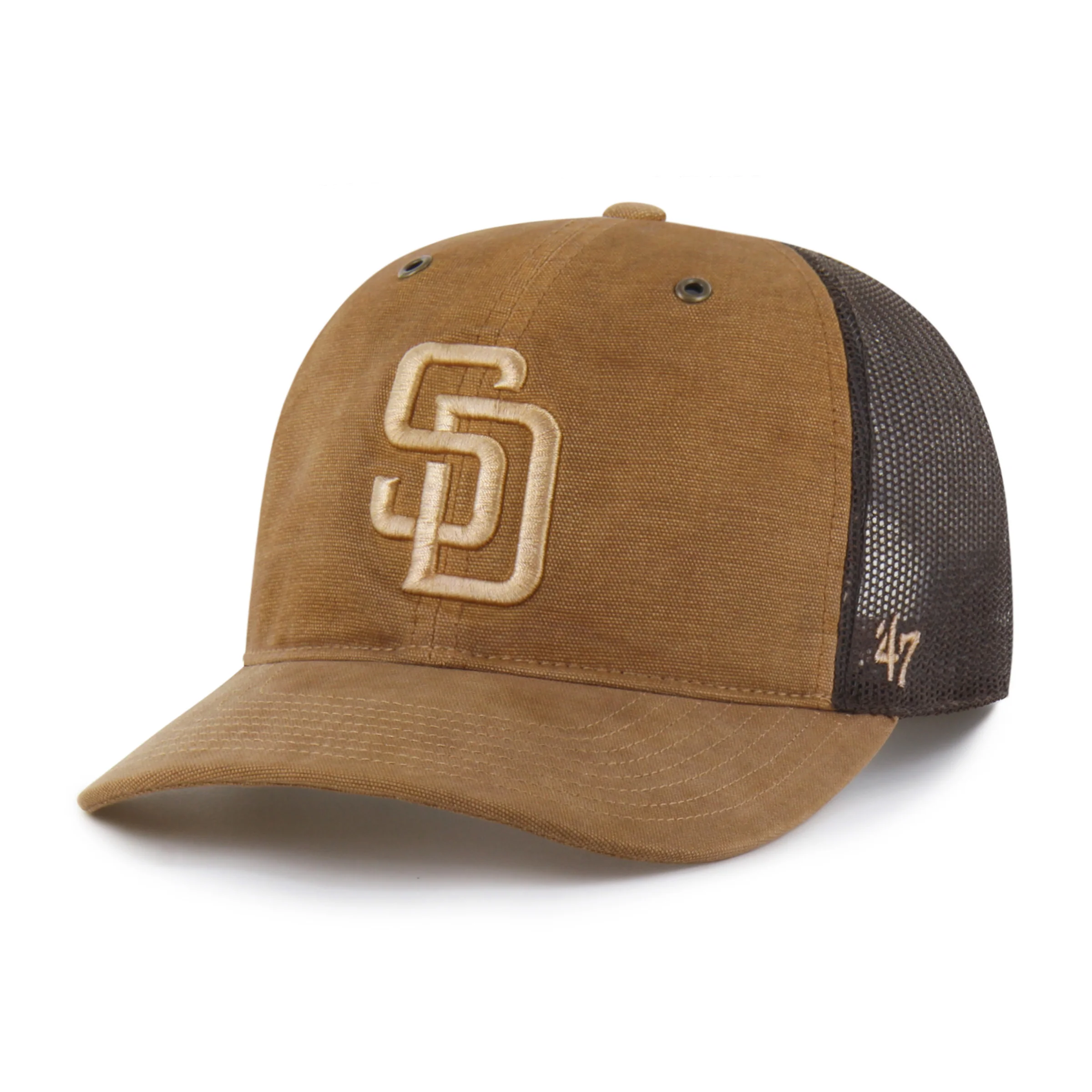 SAN DIEGO PADRES CARHARTT DYED '47 TRUCKER RF RELAXED FIT - Image 4