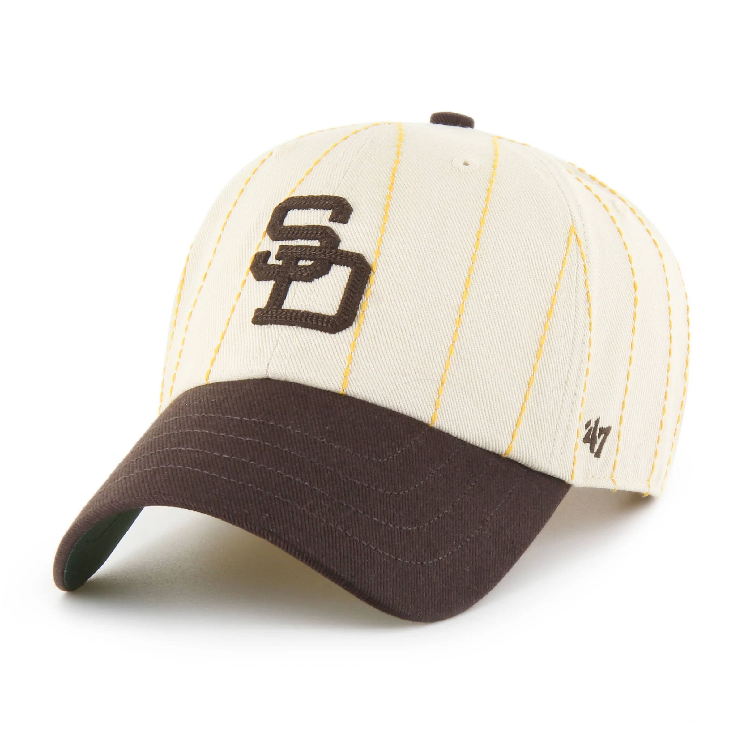 SAN DIEGO PADRES COOPERSTOWN RAWLINGS PINSTRIPE '47 CLEAN UP - Image 4