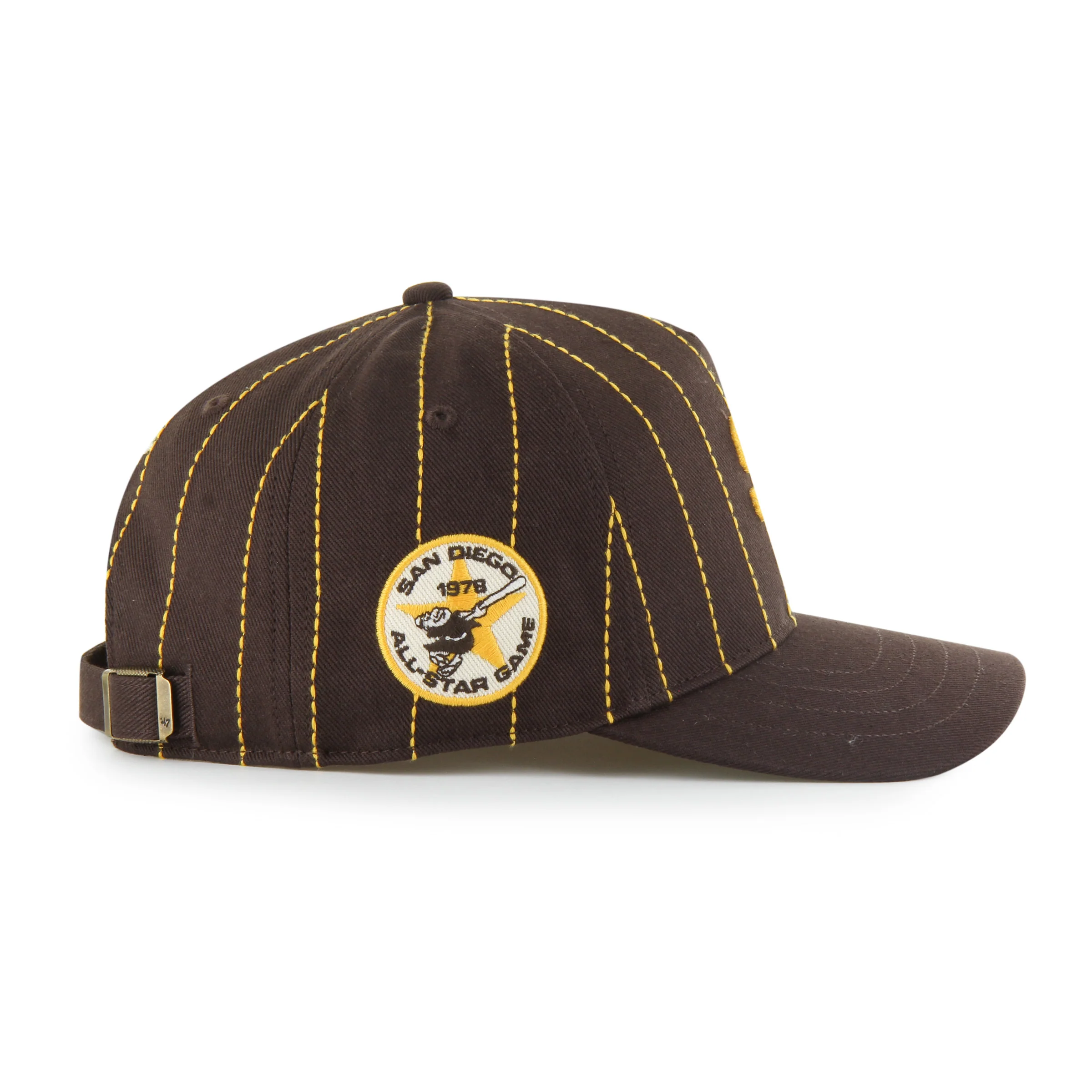SAN DIEGO PADRES COOPERSTOWN RAWLINGS PINSTRIPE '47 HITCH - Image 2