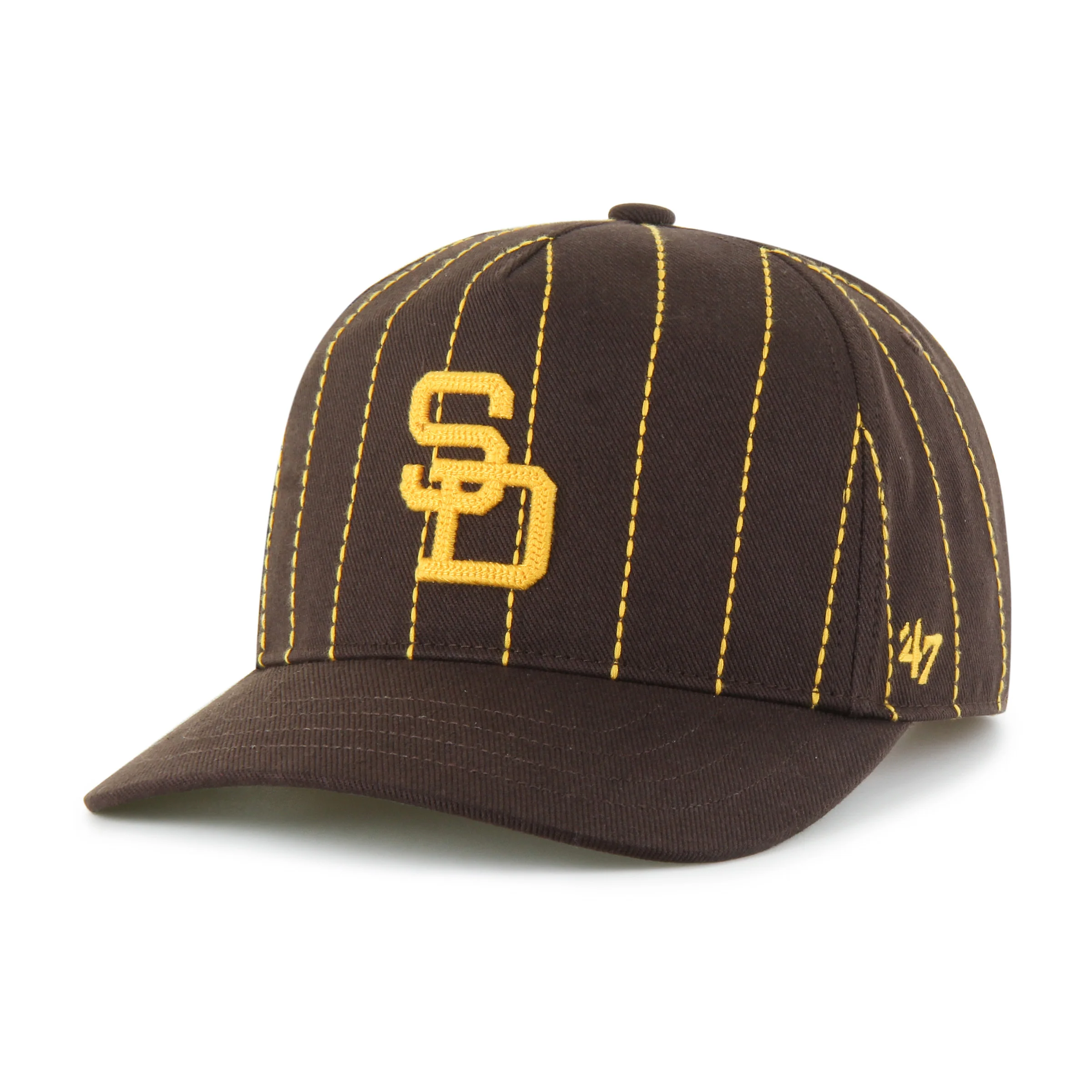SAN DIEGO PADRES COOPERSTOWN RAWLINGS PINSTRIPE '47 HITCH - Image 5