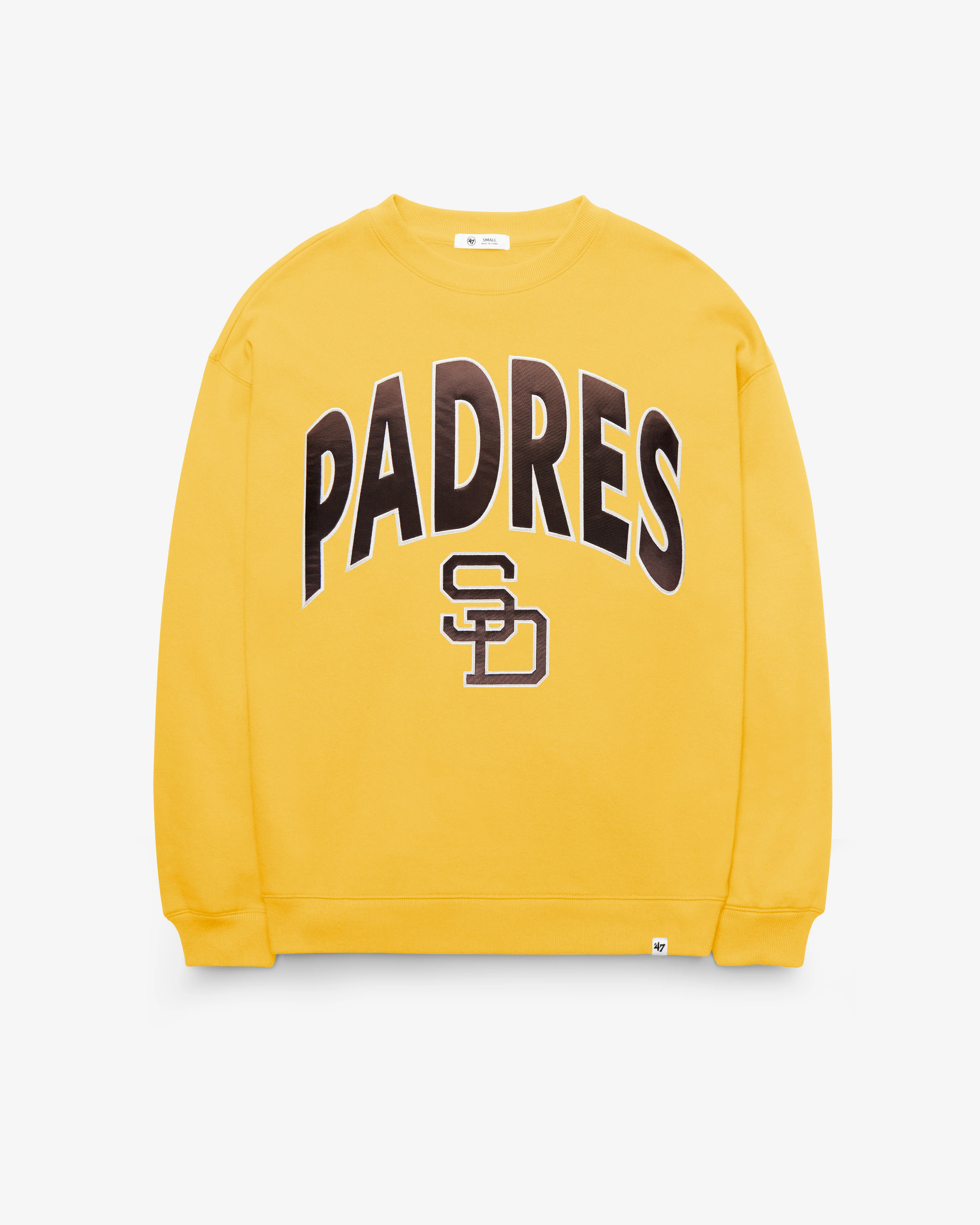 SAN DIEGO PADRES COOPERSTOWN EXTRA INNINGS '47 OVERSIZED CREW WOMENS