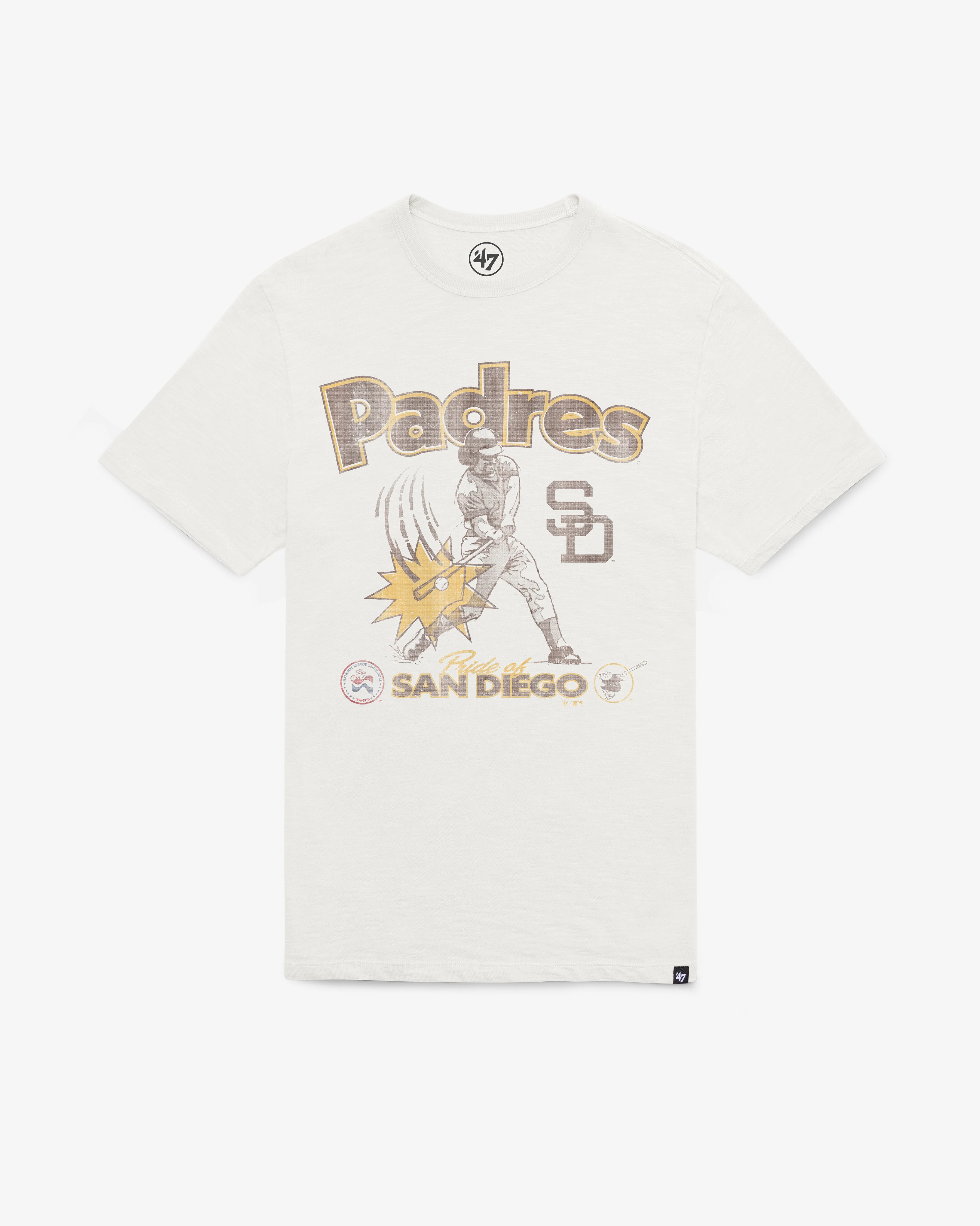 SAN DIEGO PADRES COOPERSTOWN SWINGIN' '47 SCRUM TEE