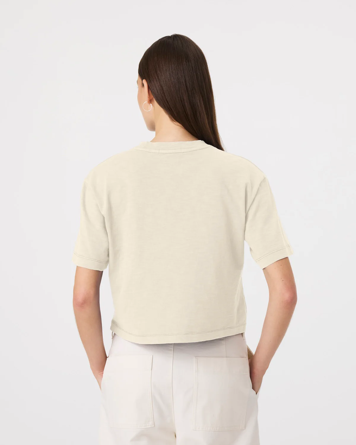 SAN DIEGO PADRES MINDI HEAVY '47 SLUB CROP TEE WOMENS - Image 2