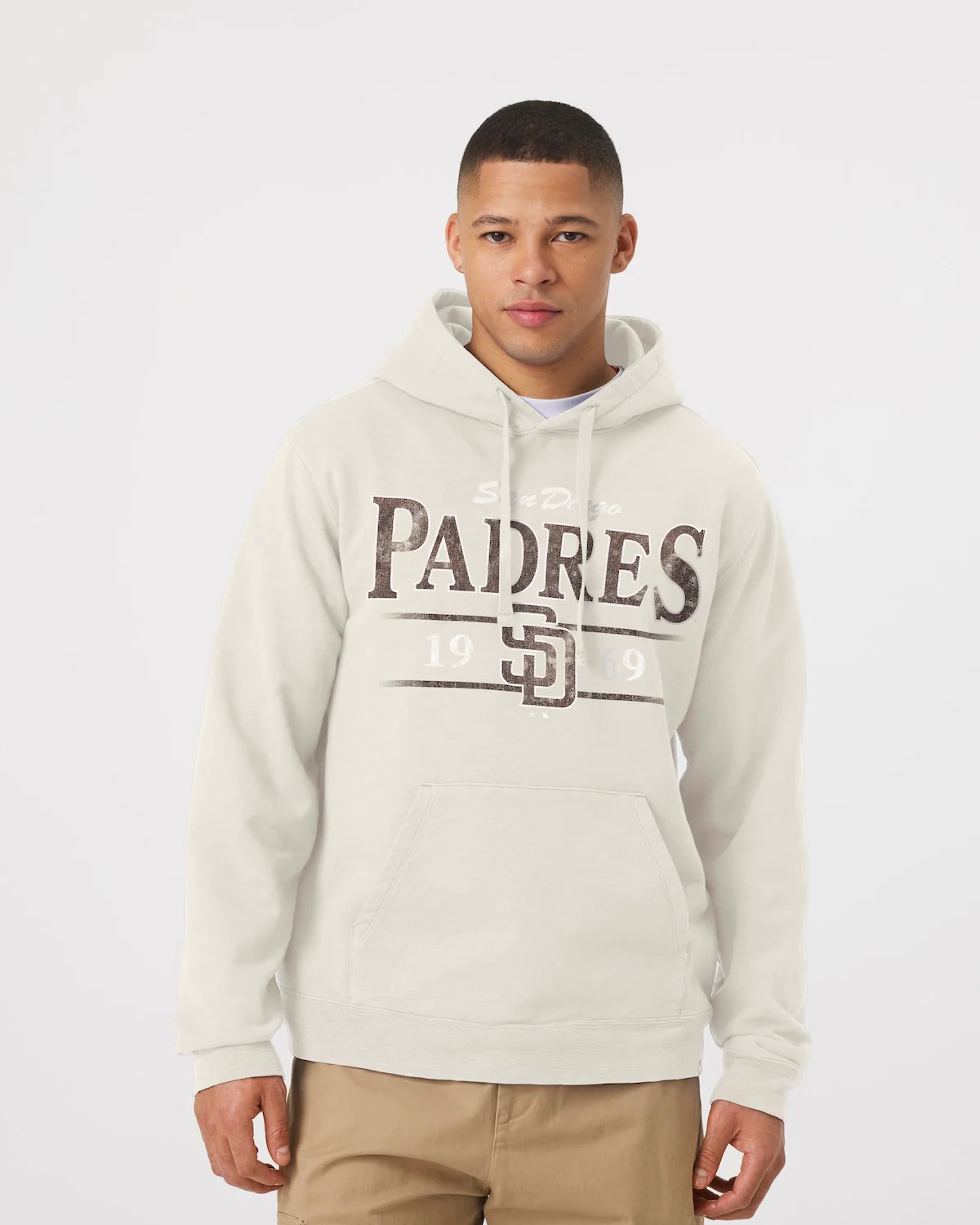 SAN DIEGO PADRES RECLAIMED '47 SLUB FRENCH TERRY HOOD