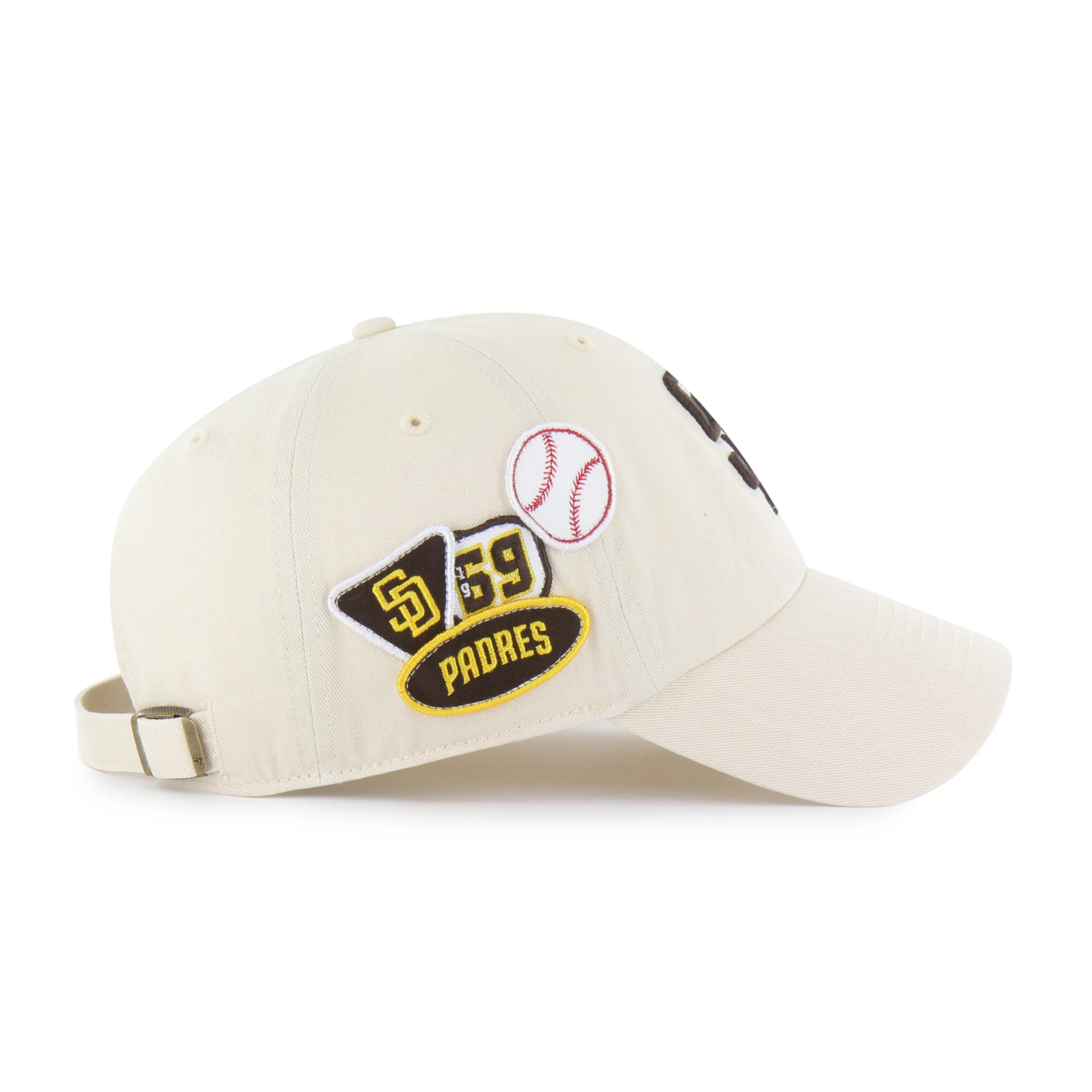 SAN DIEGO PADRES BADGES '47 CLEAN UP - Image 4