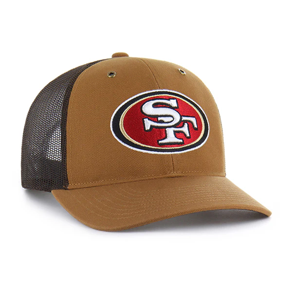 SAN FRANCISCO 49ERS CARHARTT '47 TRUCKER RF  RELAXED FIT - Image 4