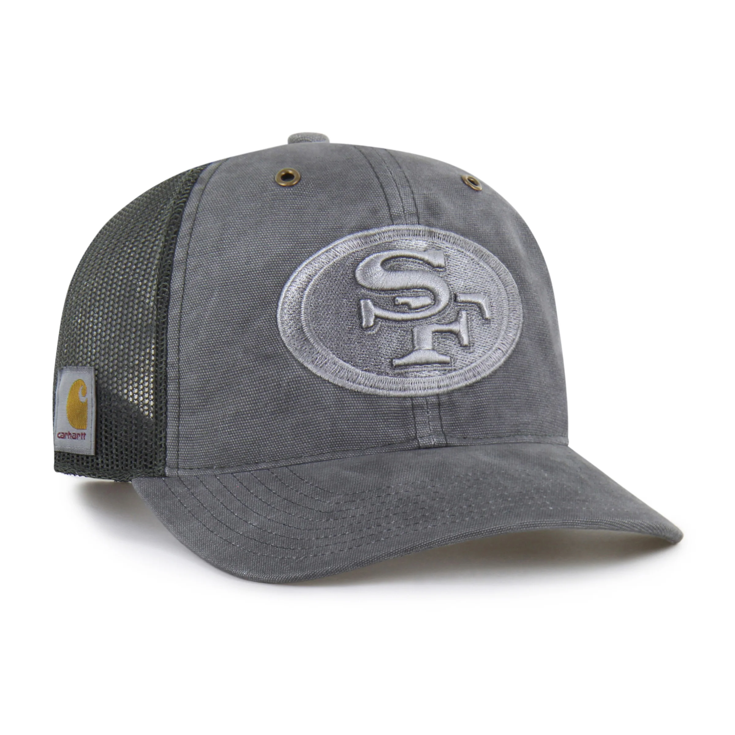 SAN FRANCISCO 49ERS CARHARTT DYED '47 TRUCKER RF RELAXED FIT