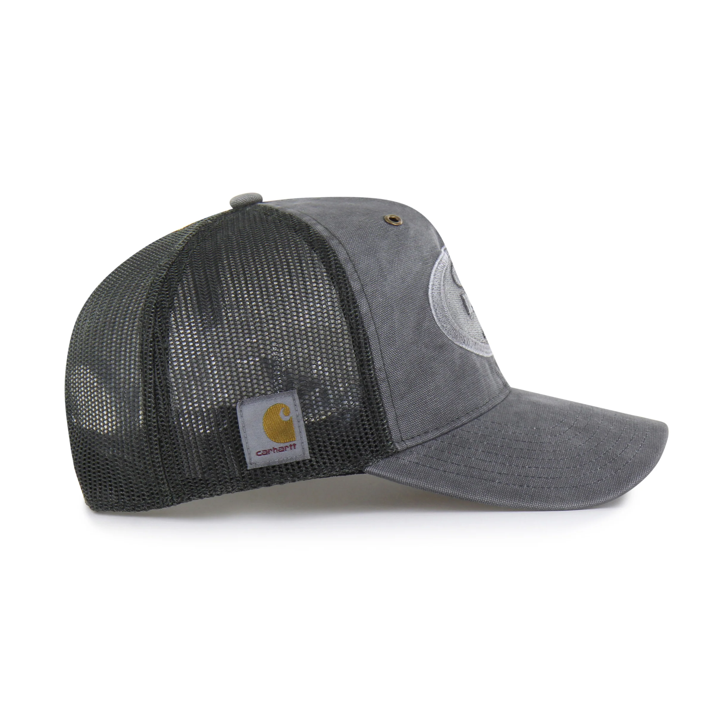 SAN FRANCISCO 49ERS CARHARTT DYED '47 TRUCKER RF RELAXED FIT - Image 2